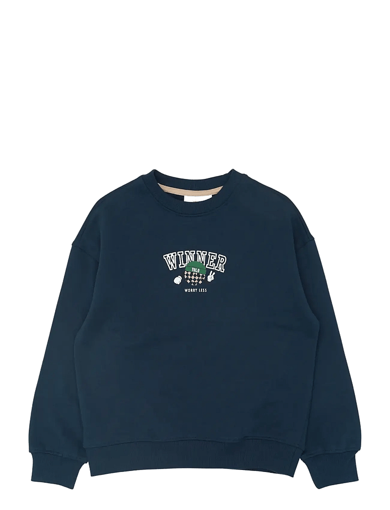 The New - TNPaul OS Sweatshirt - sweatshirts - navy blazer - 0