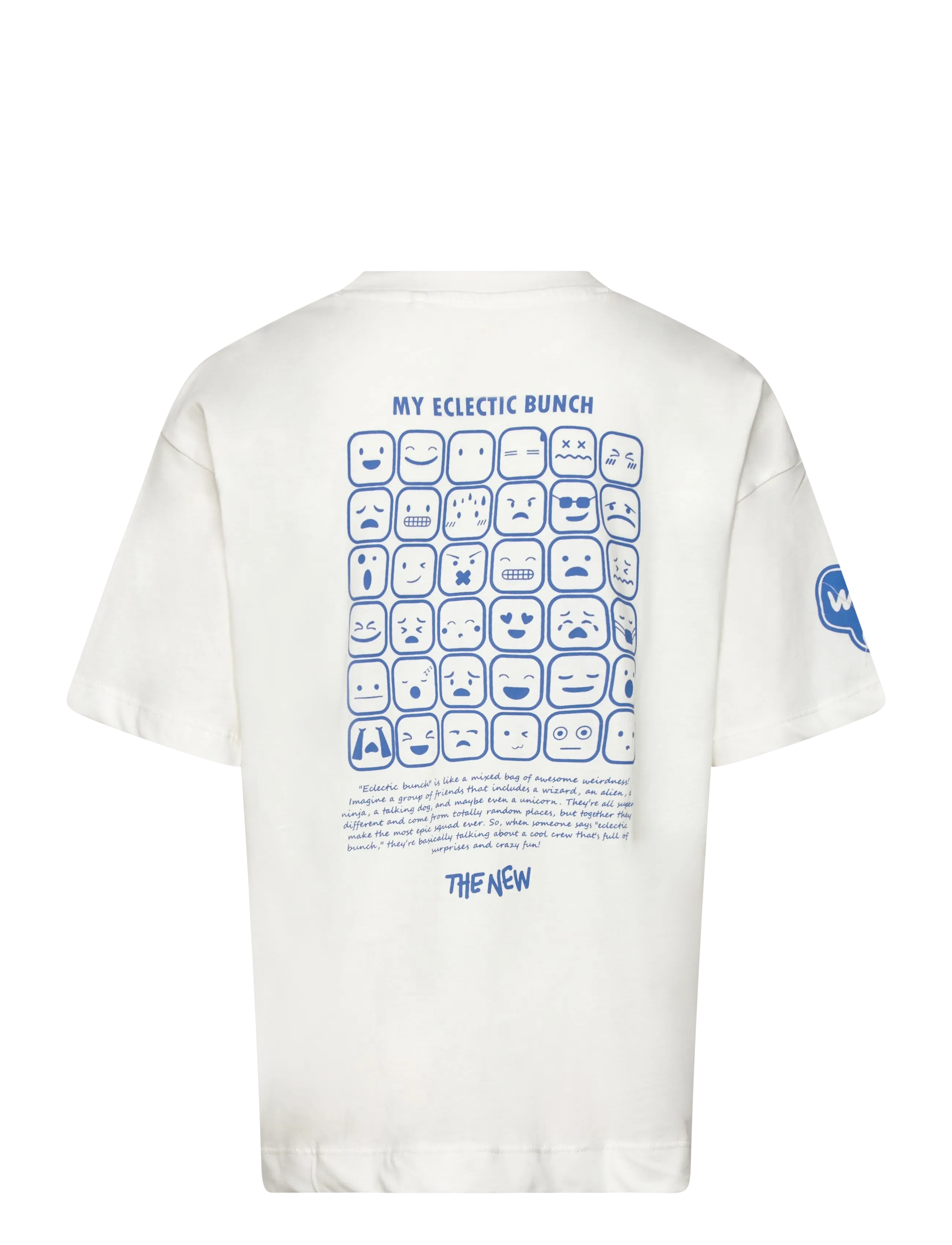 The New - TNPerry OS S_S Tee - short-sleeved t-shirts - cloud dancer - 2