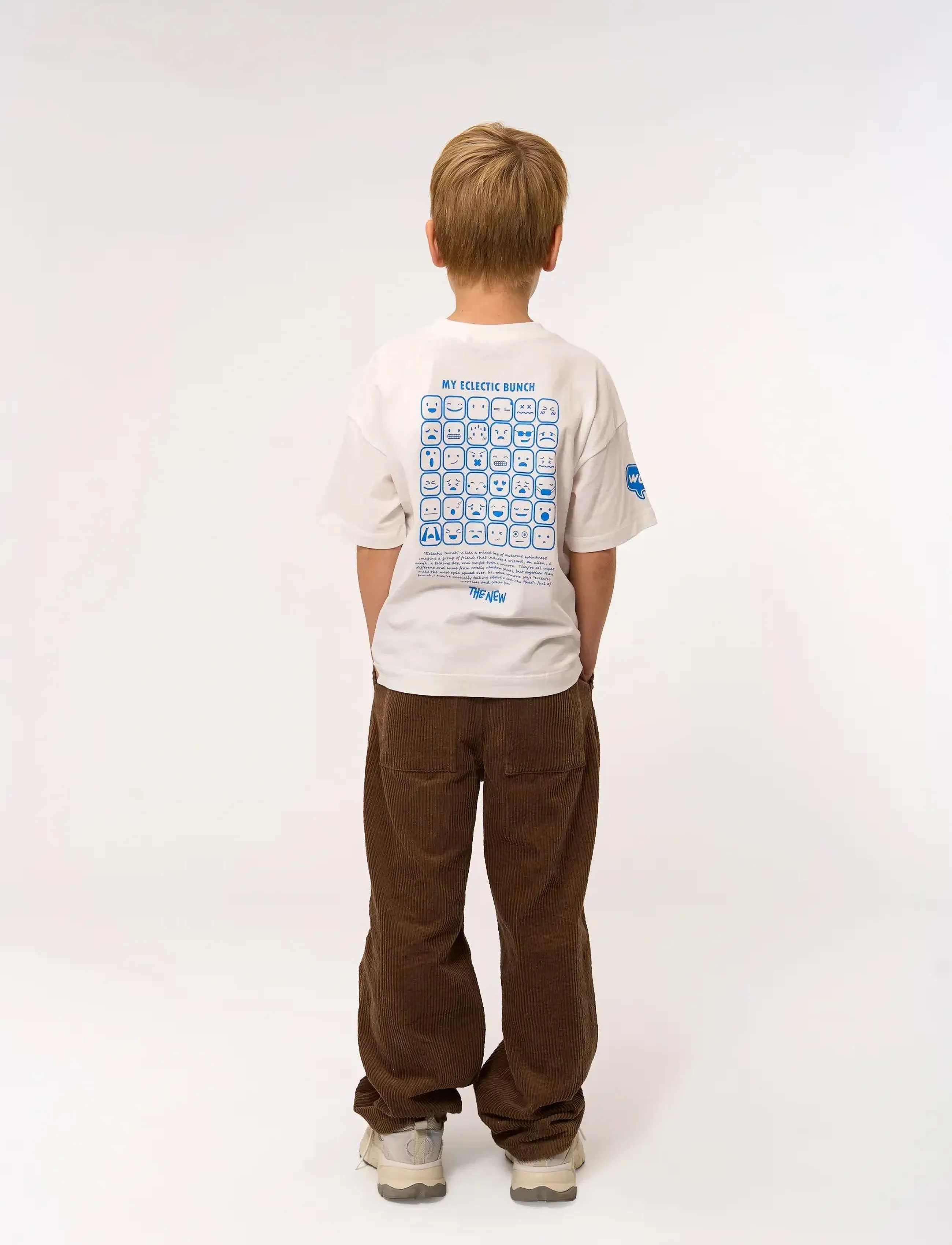 The New - TNPerry OS S_S Tee - short-sleeved t-shirts - cloud dancer - 3