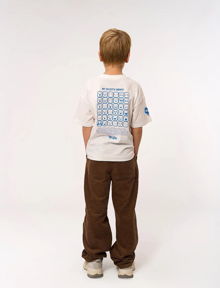 The New - TNPerry OS S_S Tee - kortärmade t-shirts - cloud dancer - 3