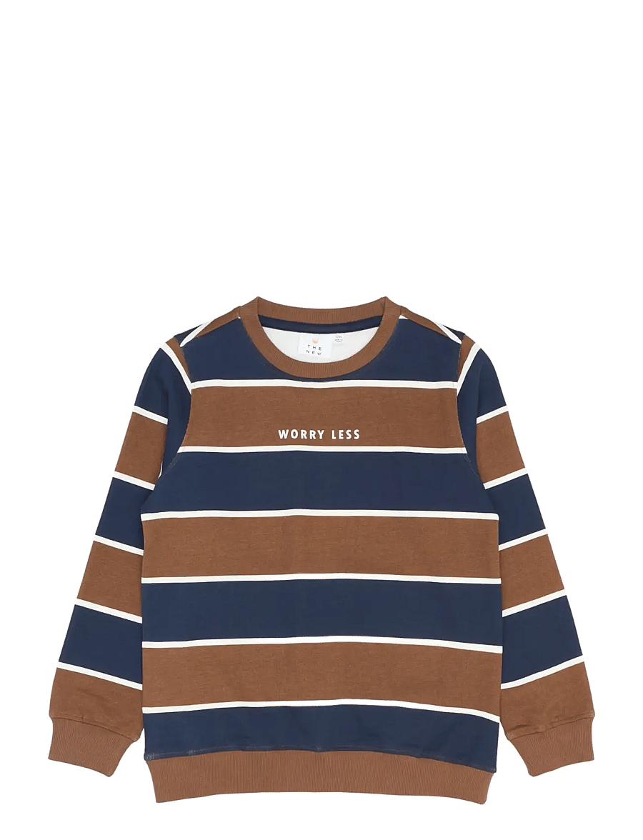 The New - TNPierno Sweatshirt - sweatshirts - toffee striped - 1