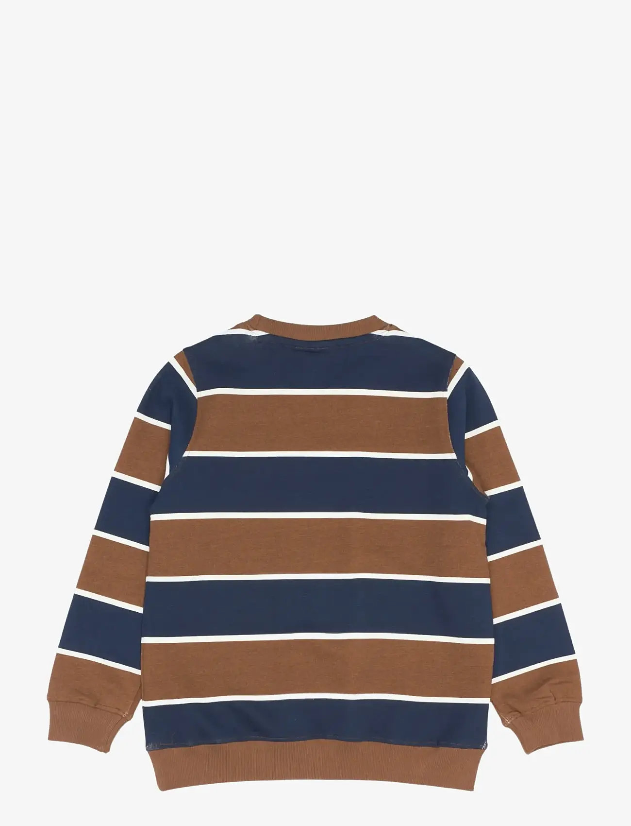 The New - TNPierno Sweatshirt - dressipluusid - toffee striped - 2