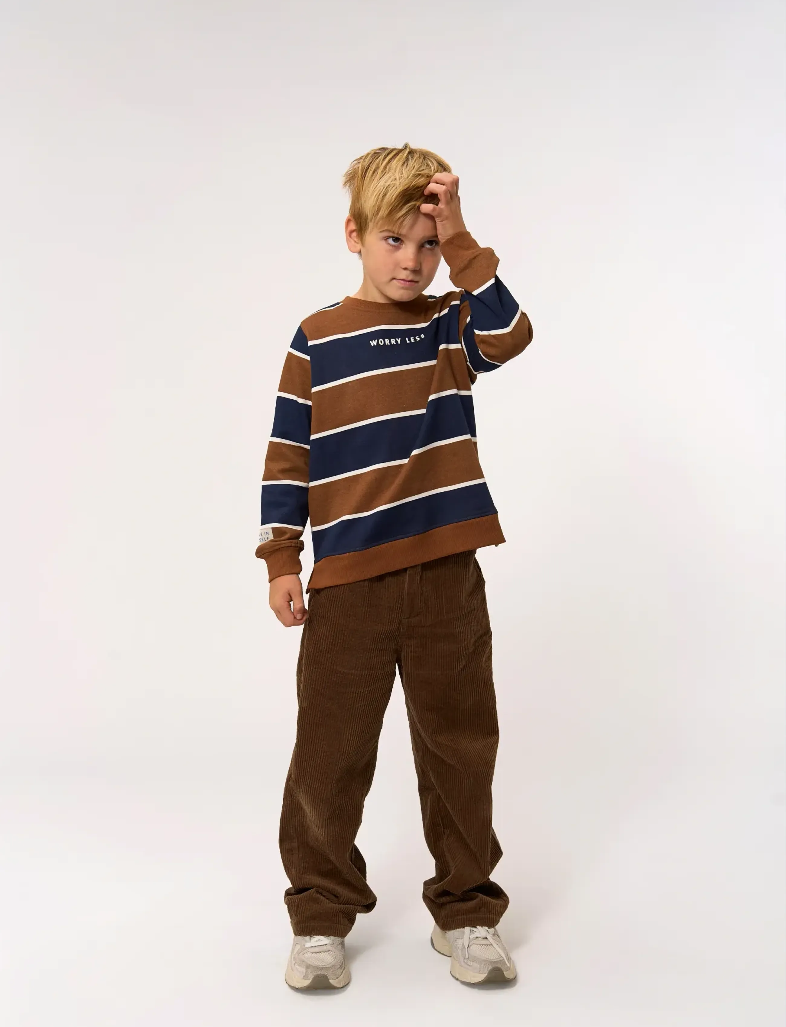 The New - TNPierno Sweatshirt - sweatshirts - toffee striped - 5