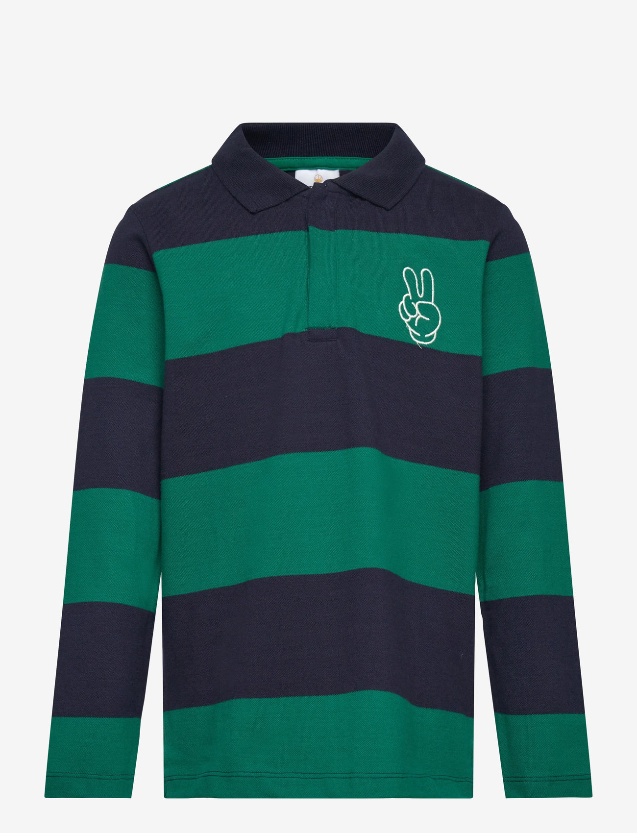 The New - TNPino L_S Pique Polo - langærmede poloer - navy blazer striped - 1