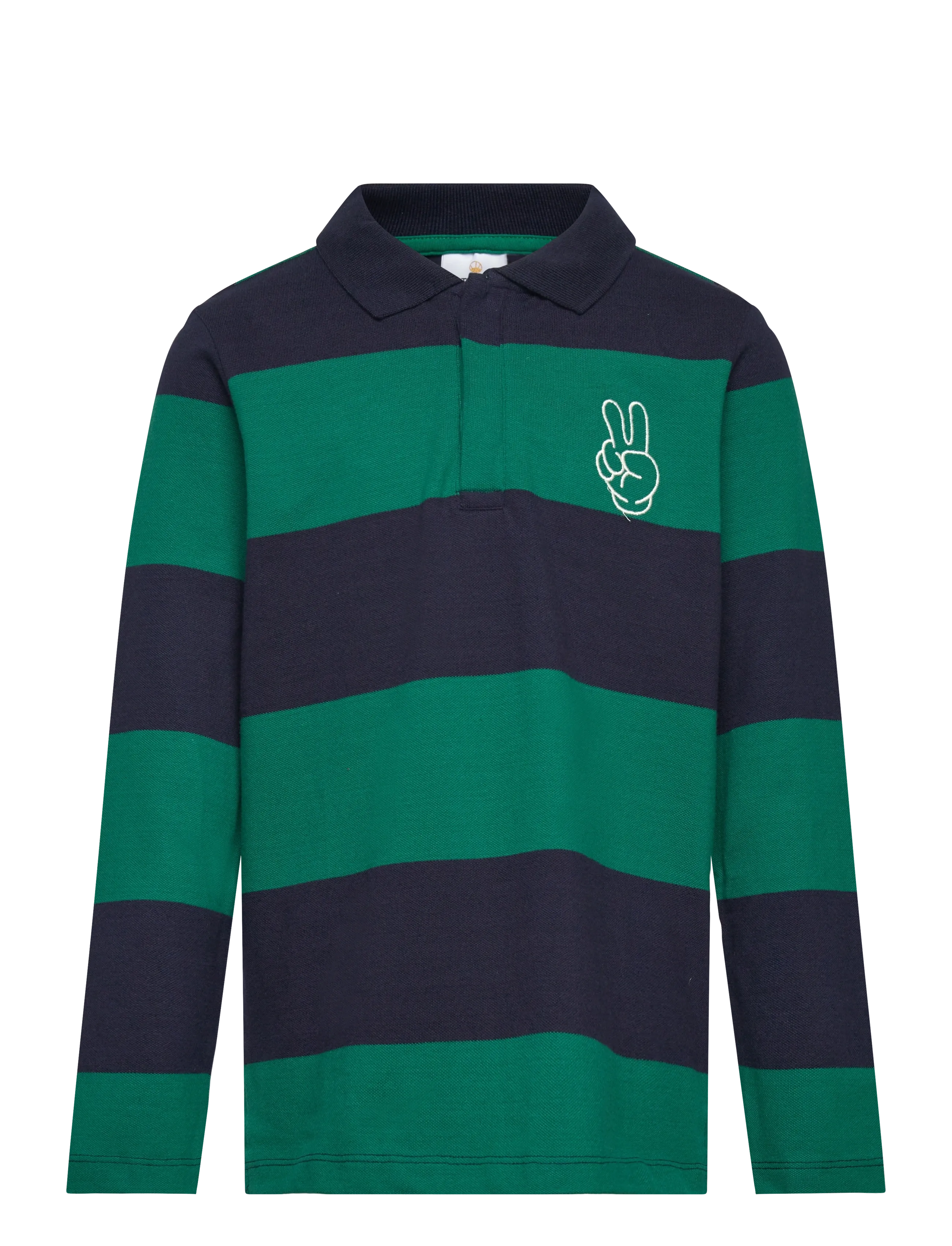 The New TNPino L_S Pique Polo - Overdele - NAVY BLAZER STRIPED / navy
