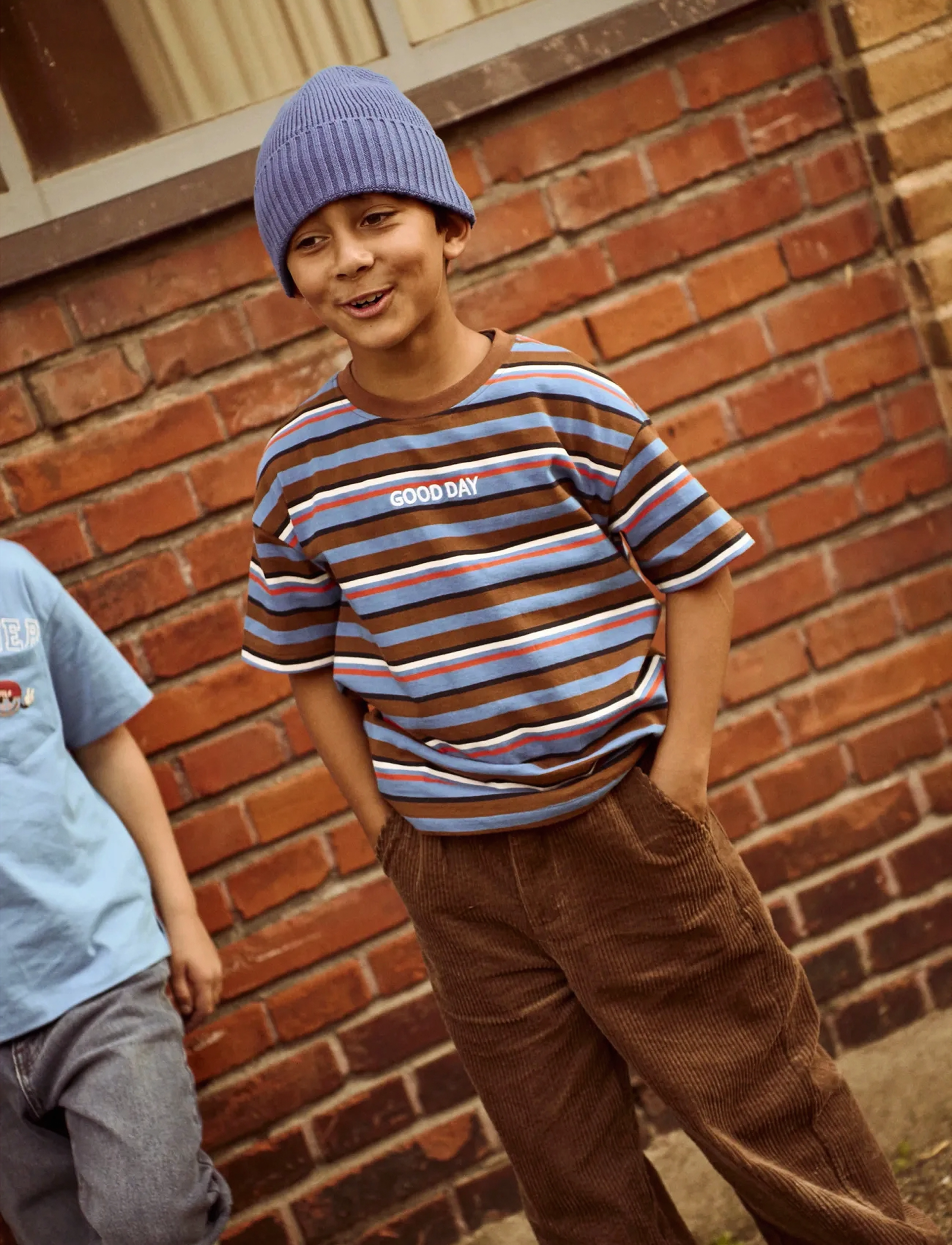 The New - TNPaden Baggy Corduroy Pants - toffee - 4