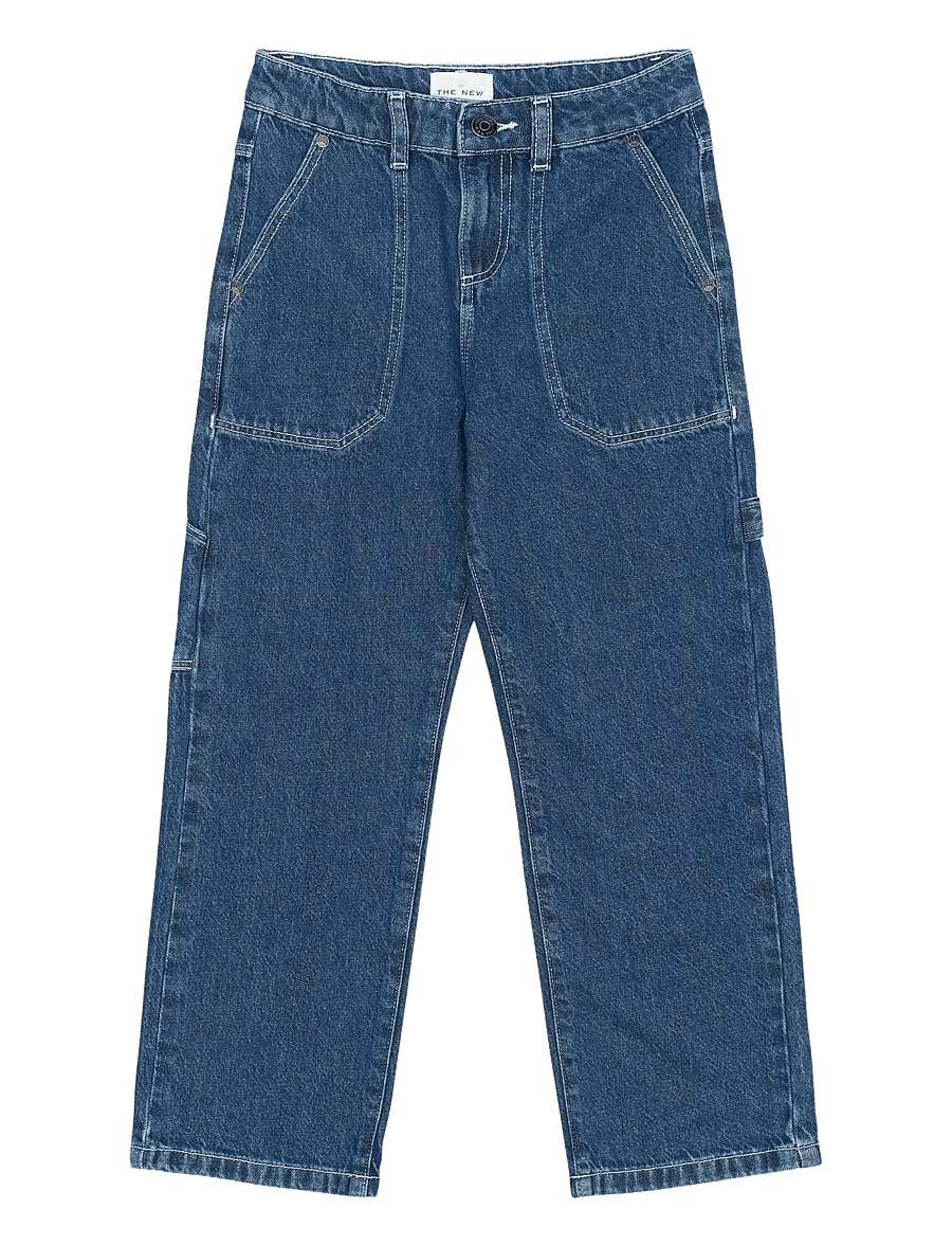 The New - TNParks Denim Worker Jeans - blue denim - 0