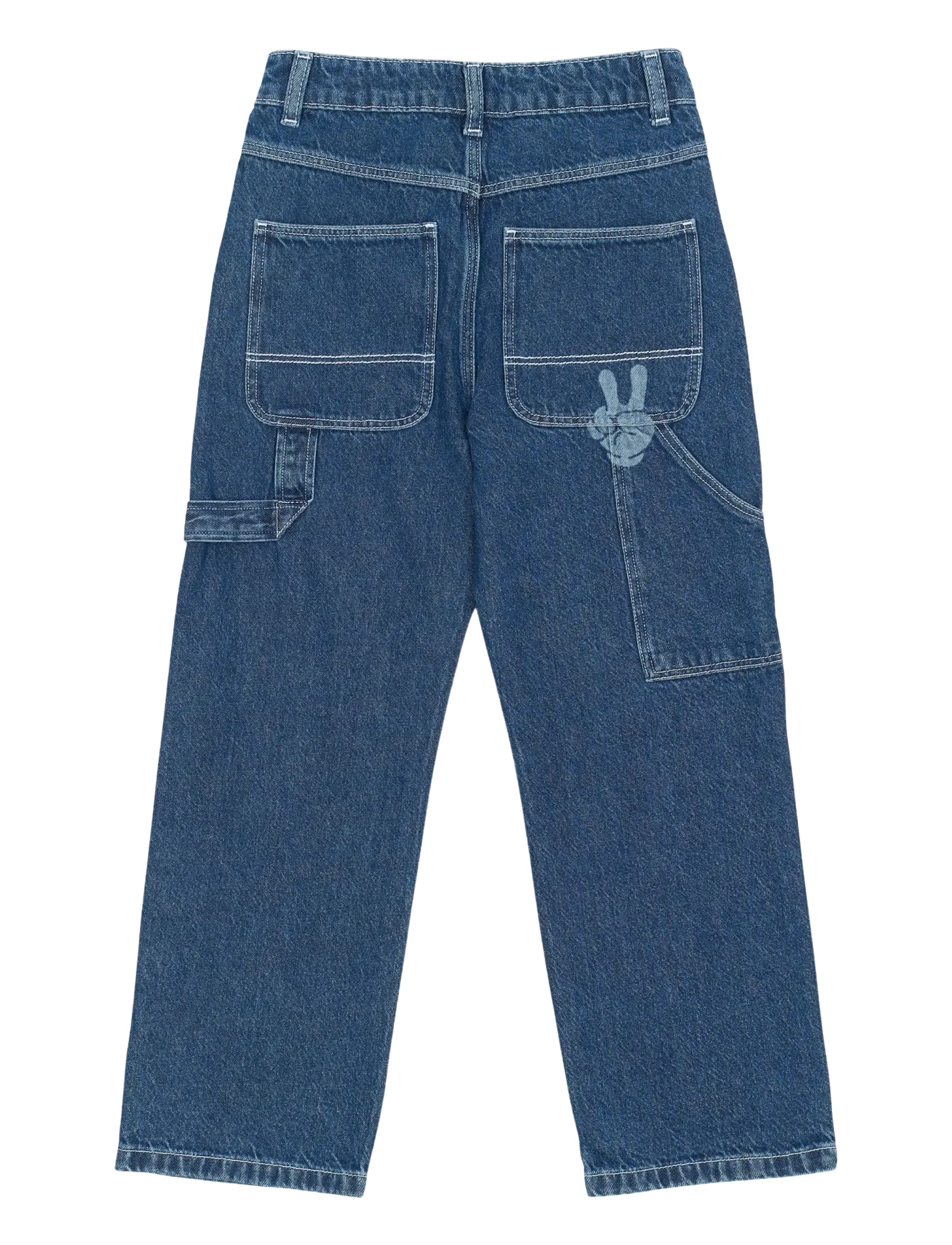 The New - TNParks Denim Worker Jeans - blue denim - 1