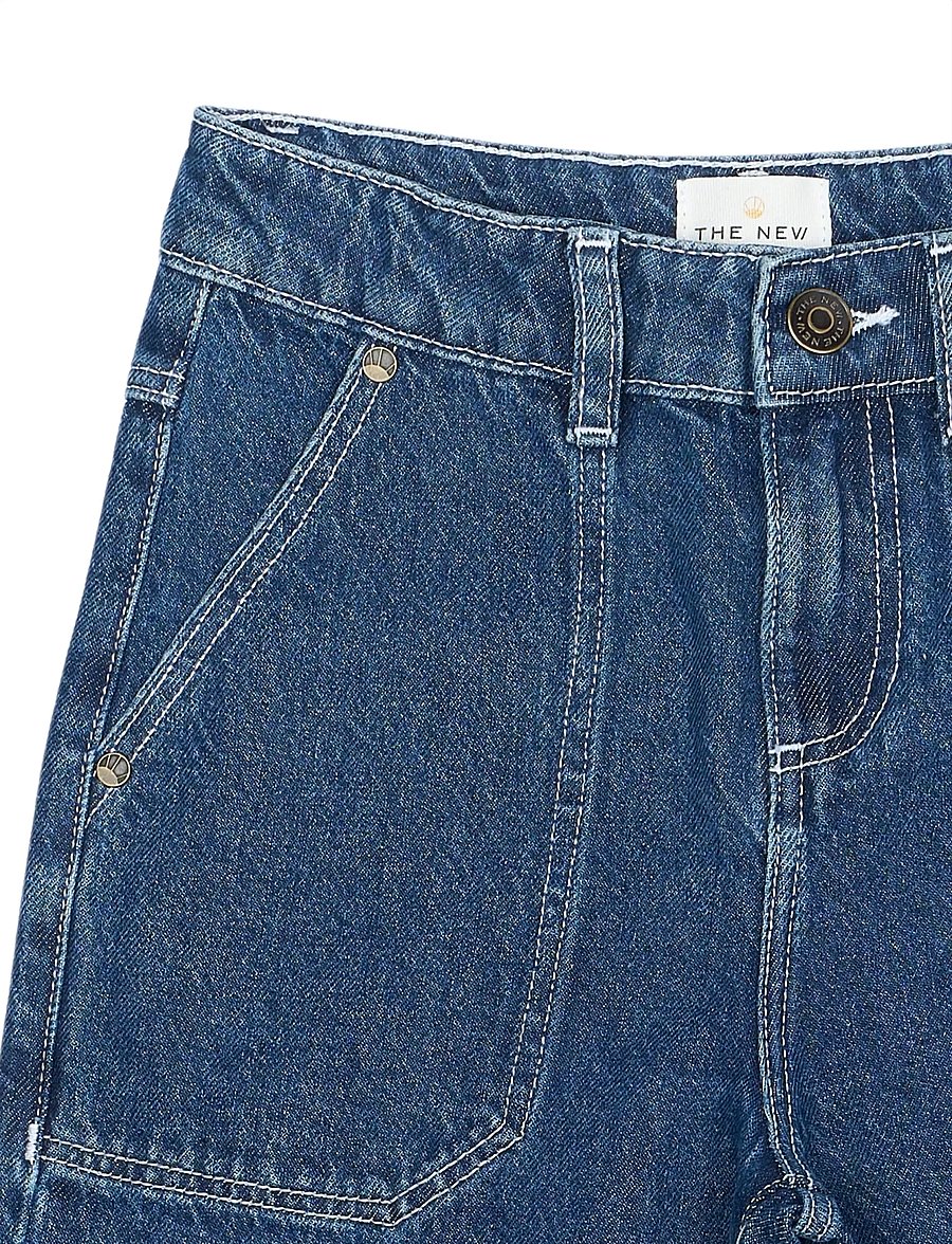 The New - TNParks Denim Worker Jeans - blue denim - 2