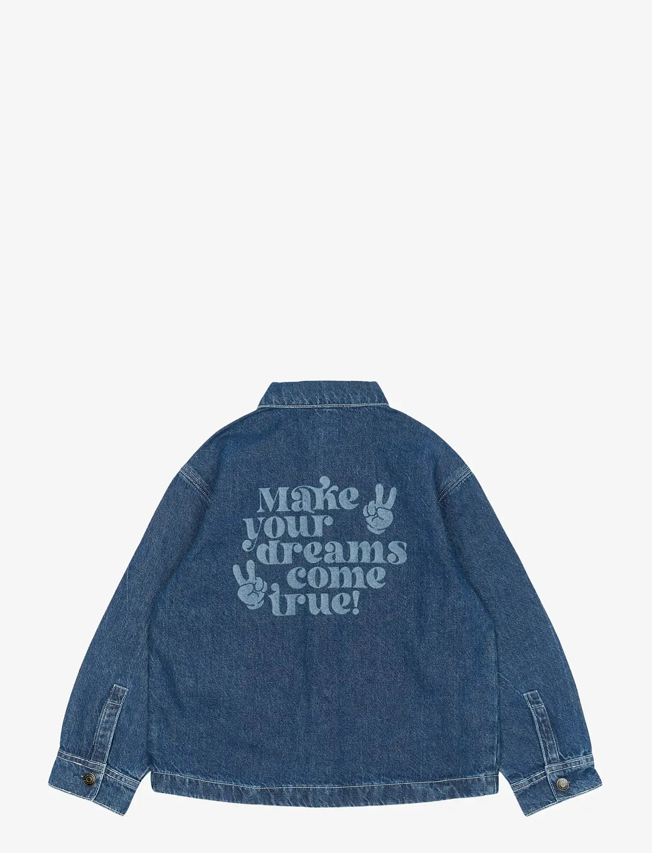 The New - TNParks OS Denim Overshirt - langärmlige hemden - blue denim - 1