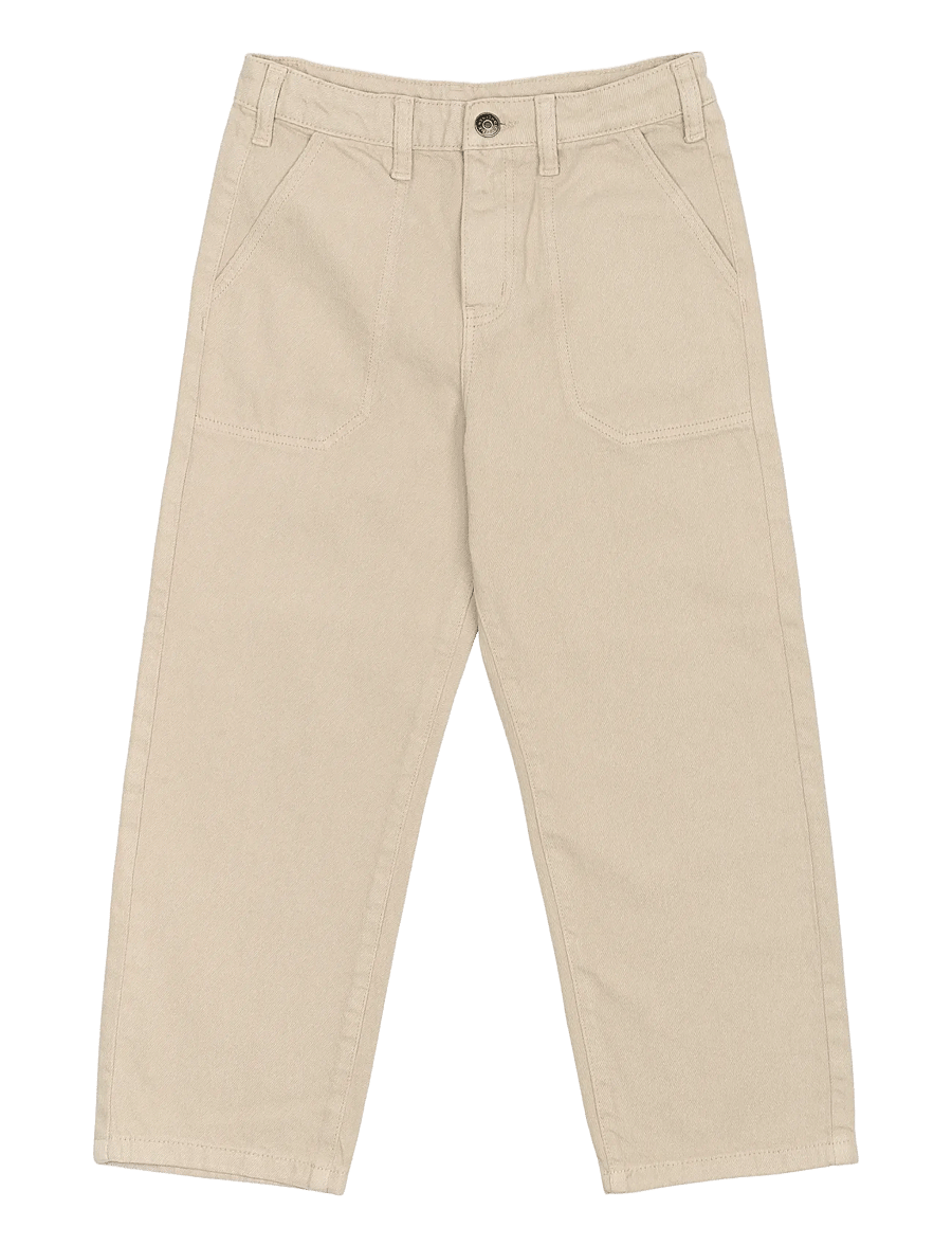 The New - TNPrescott Wide Jeans - laia säärega teksad - humus - 0