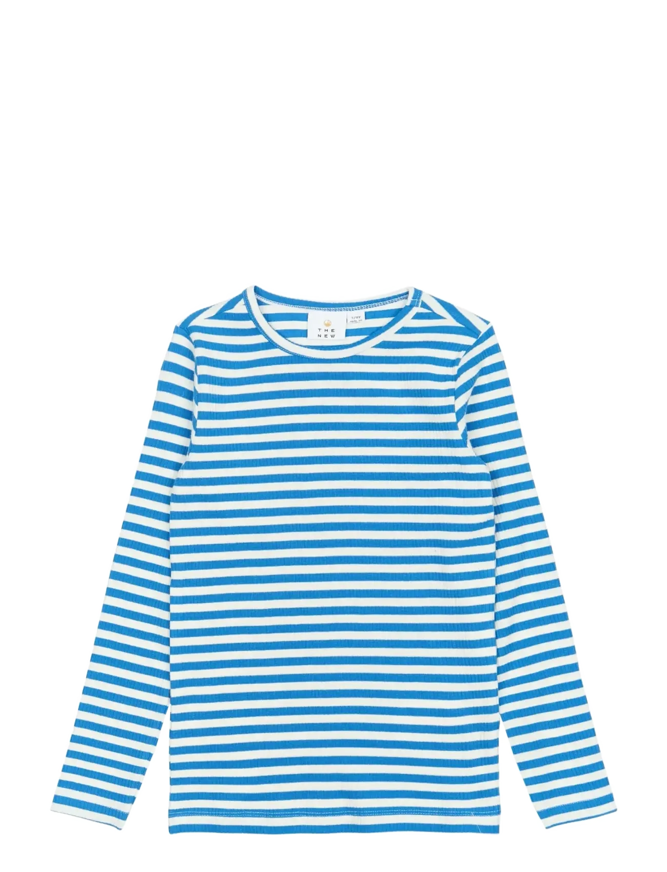 The New TNMoore L_S Rib Tee - Kleidung - CAMPANULA STRIPED / blue
