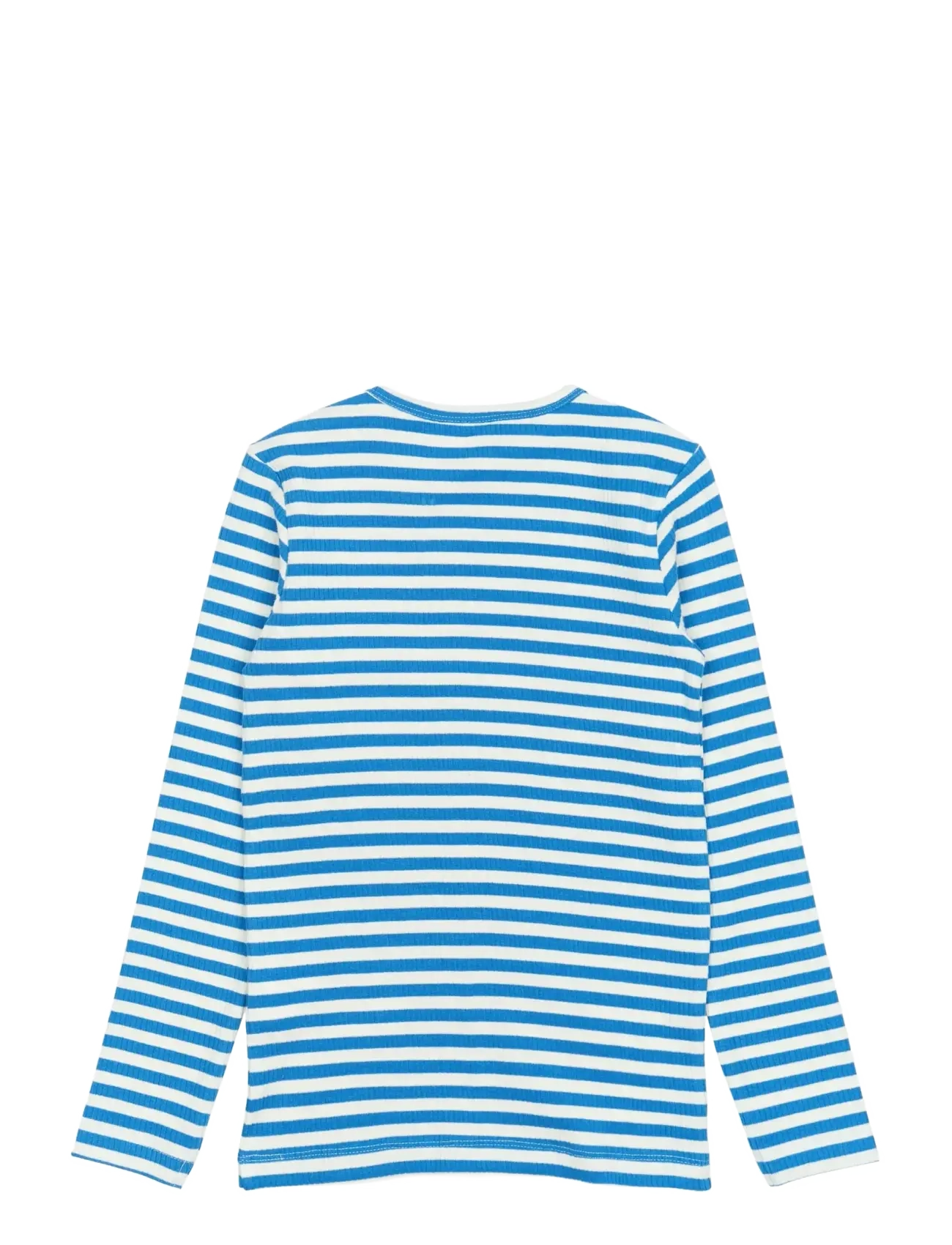 The New - TNMoore L_S Rib Tee - langærmede t-shirts - campanula striped - 2