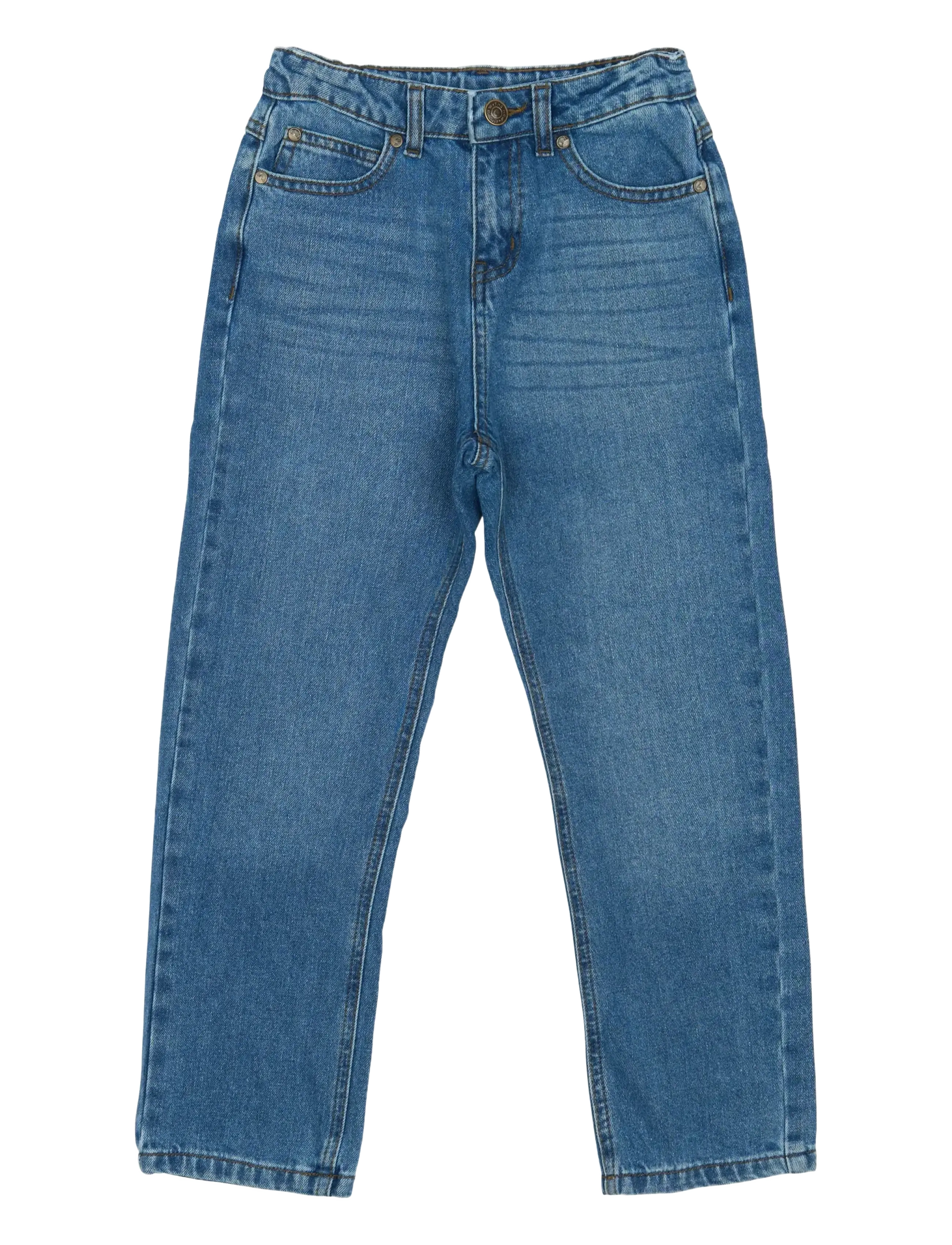 TNRe:turn Loose Fit Jeans - MEDIUM BLUE DENIM