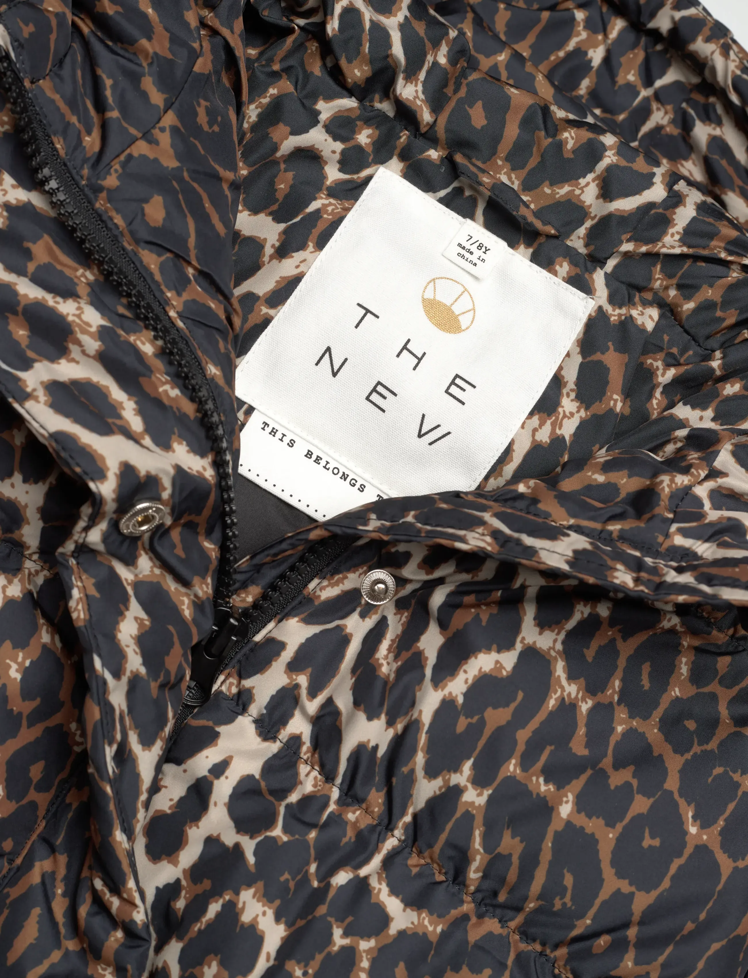 The New - TNPuffa Jacket - puhvis ja polsterdatud - leopard aop - 2