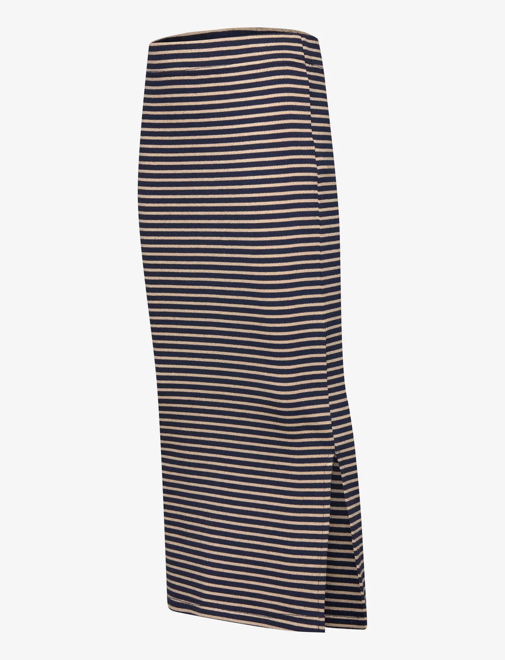 The New - TNPriscilla Long Rib Skirt - maxikjolar - navy blazer striped - 2