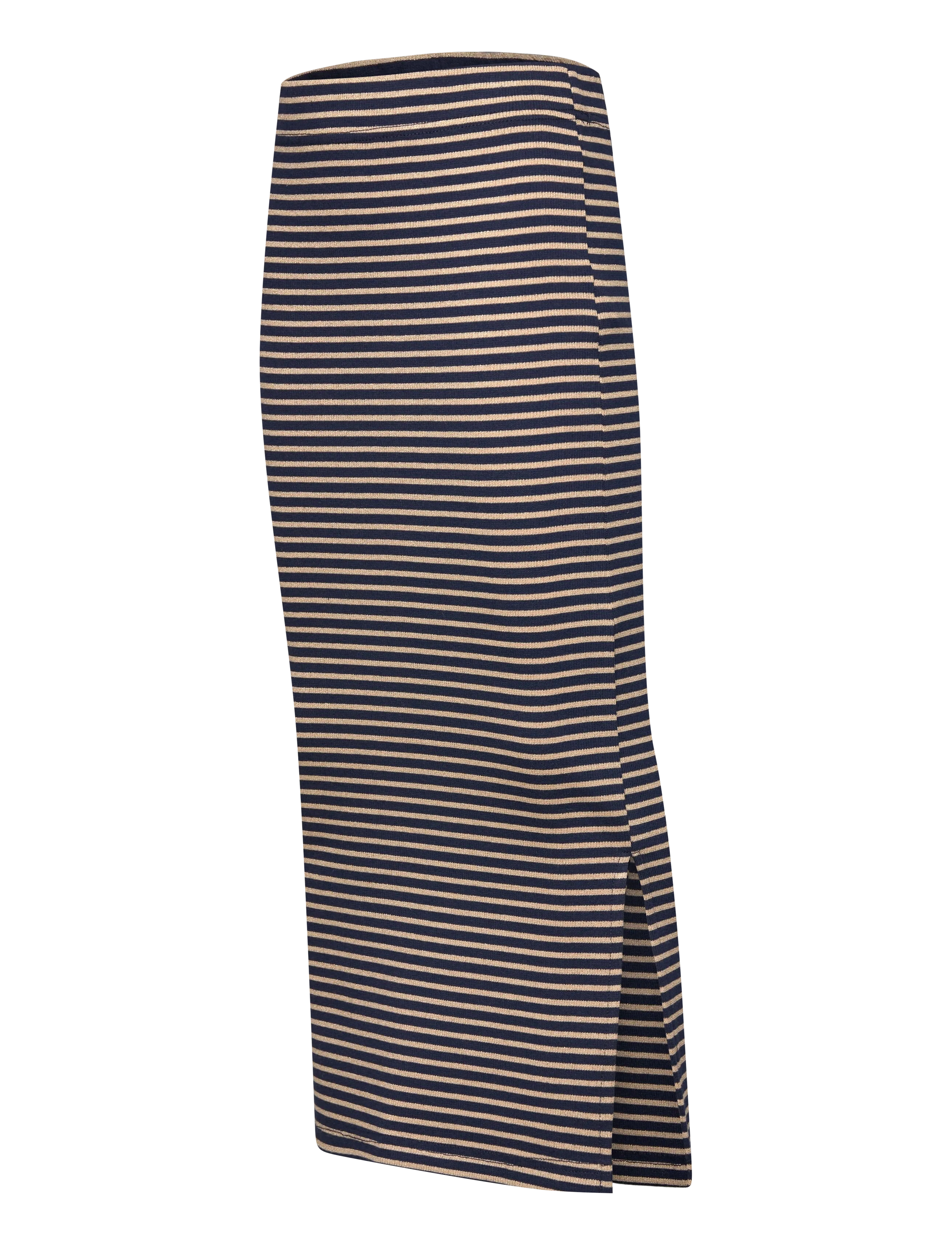 The New - TNPriscilla Long Rib Skirt - maksihameet - navy blazer striped - 3