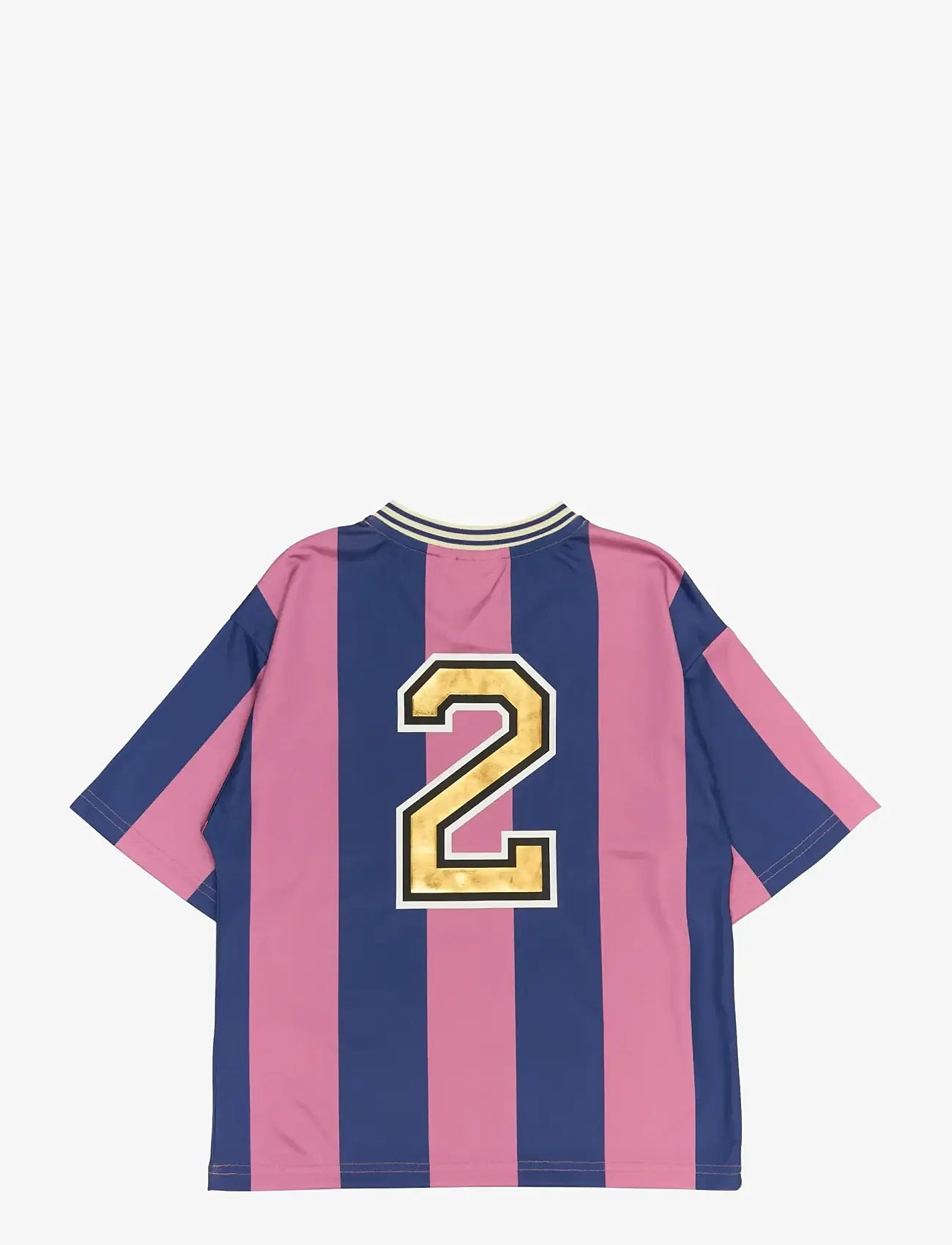 The New - TNRiva OS S_S Tee - kortærmede t-shirts - polignac striped - 2