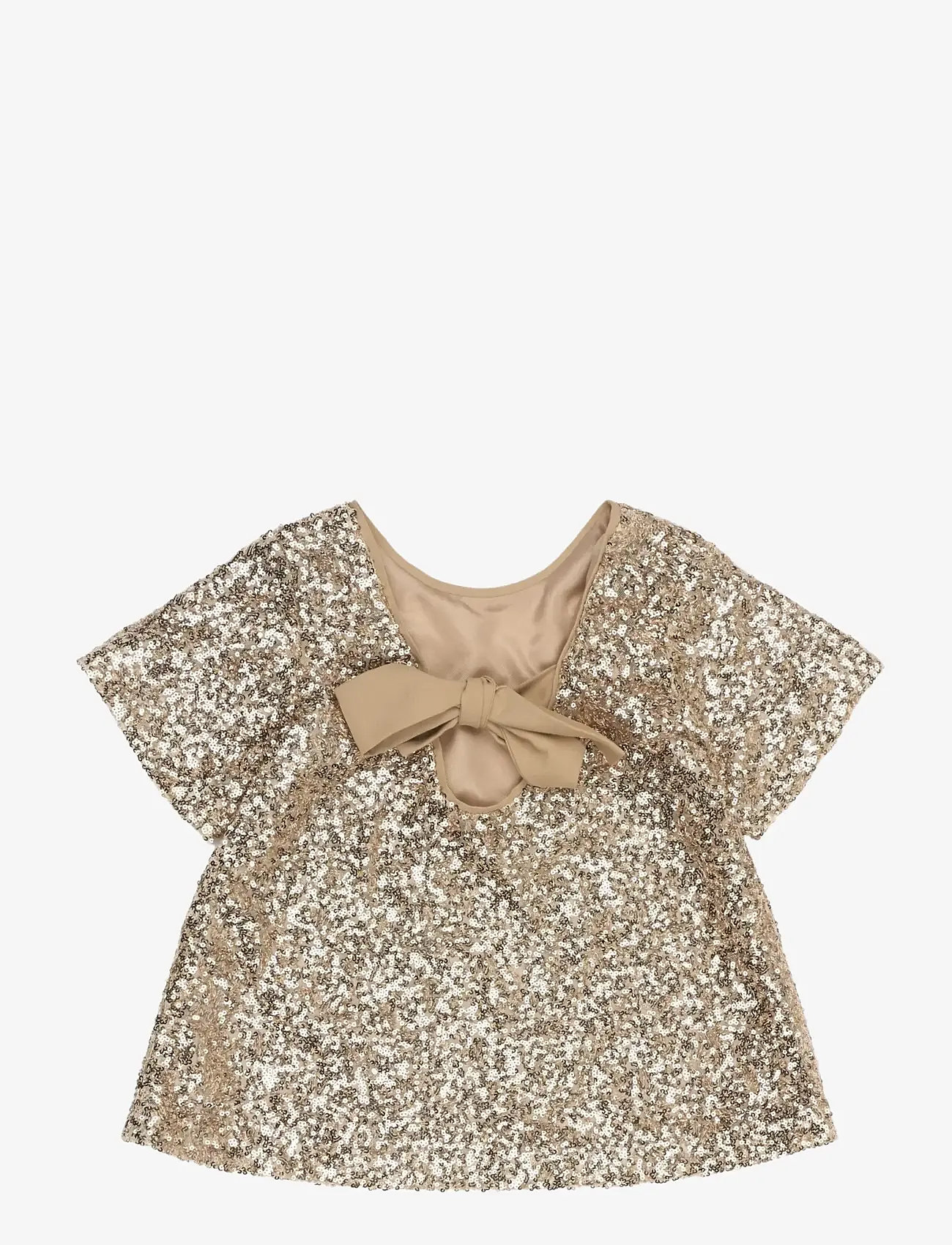 The New - TNRupa S_S Sequin Top - gold - 2