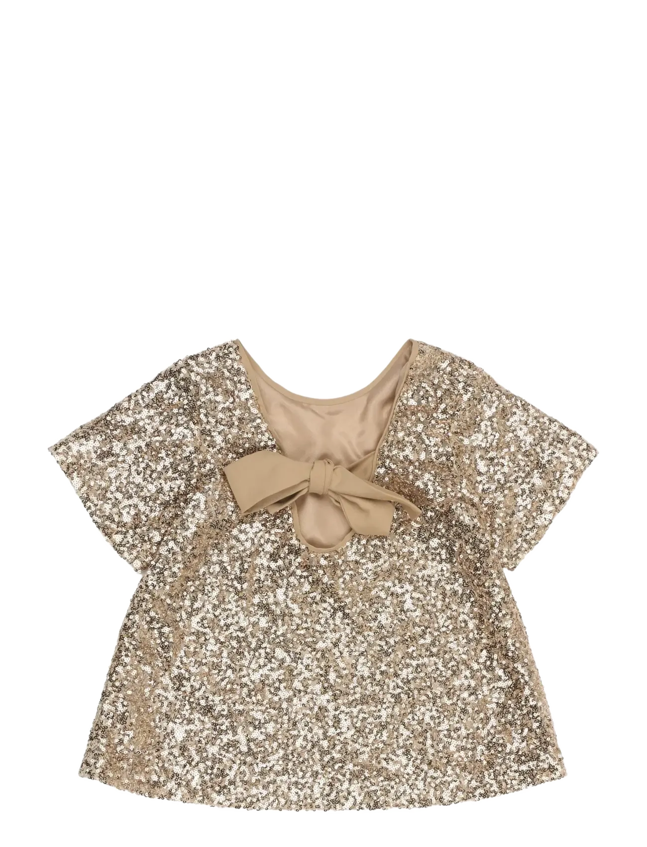 The New - TNRupa S_S Sequin Top - gold - 2