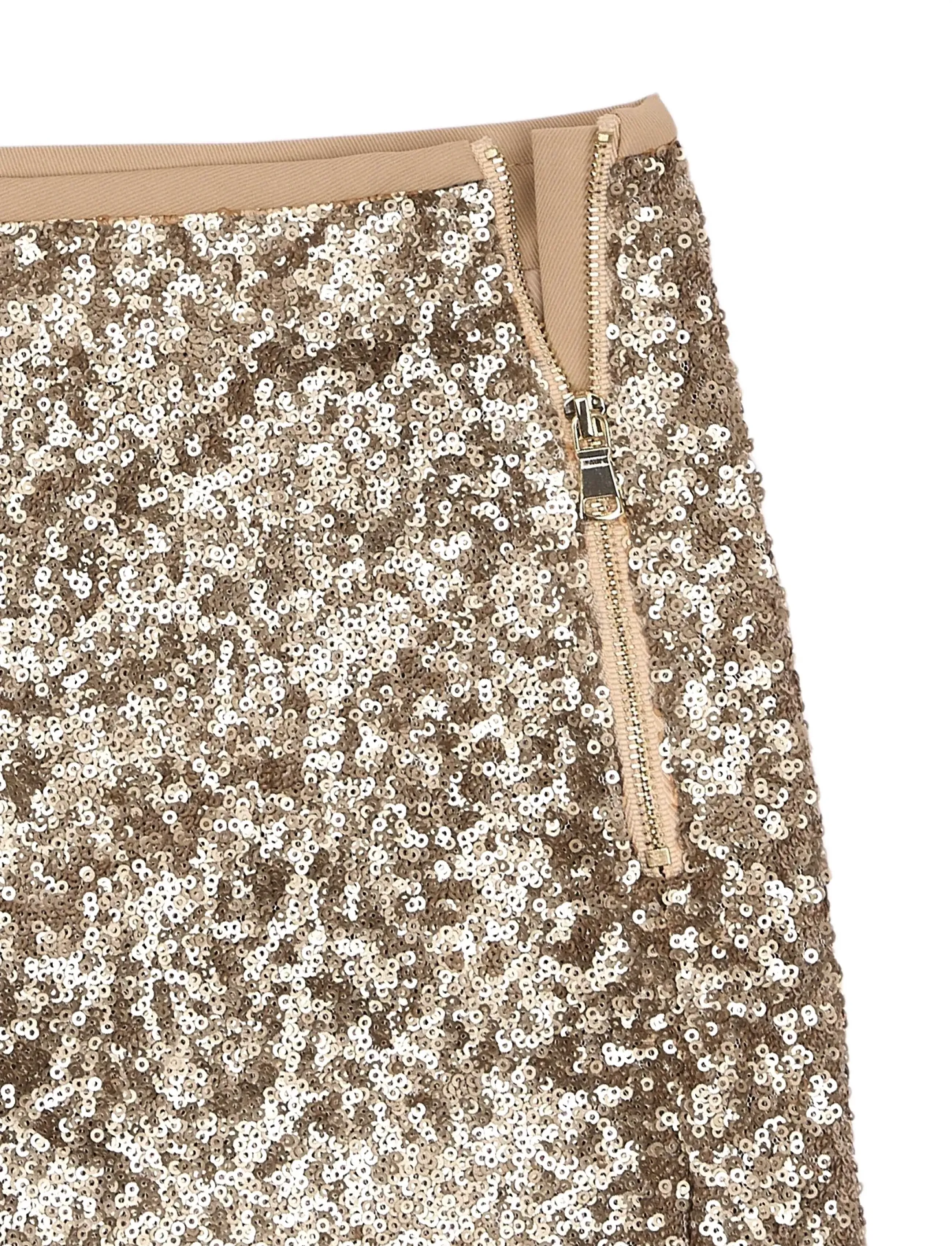The New - TNRupa Sequin Skirt - gold - 3