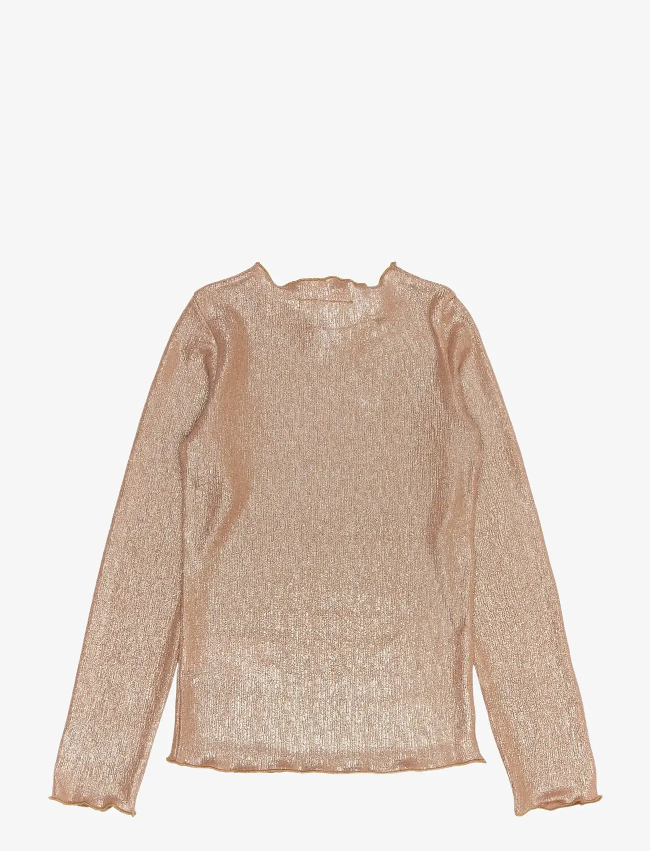 The New - TNRosalind L_S Glitter Tee - langärmelig - gold - 2