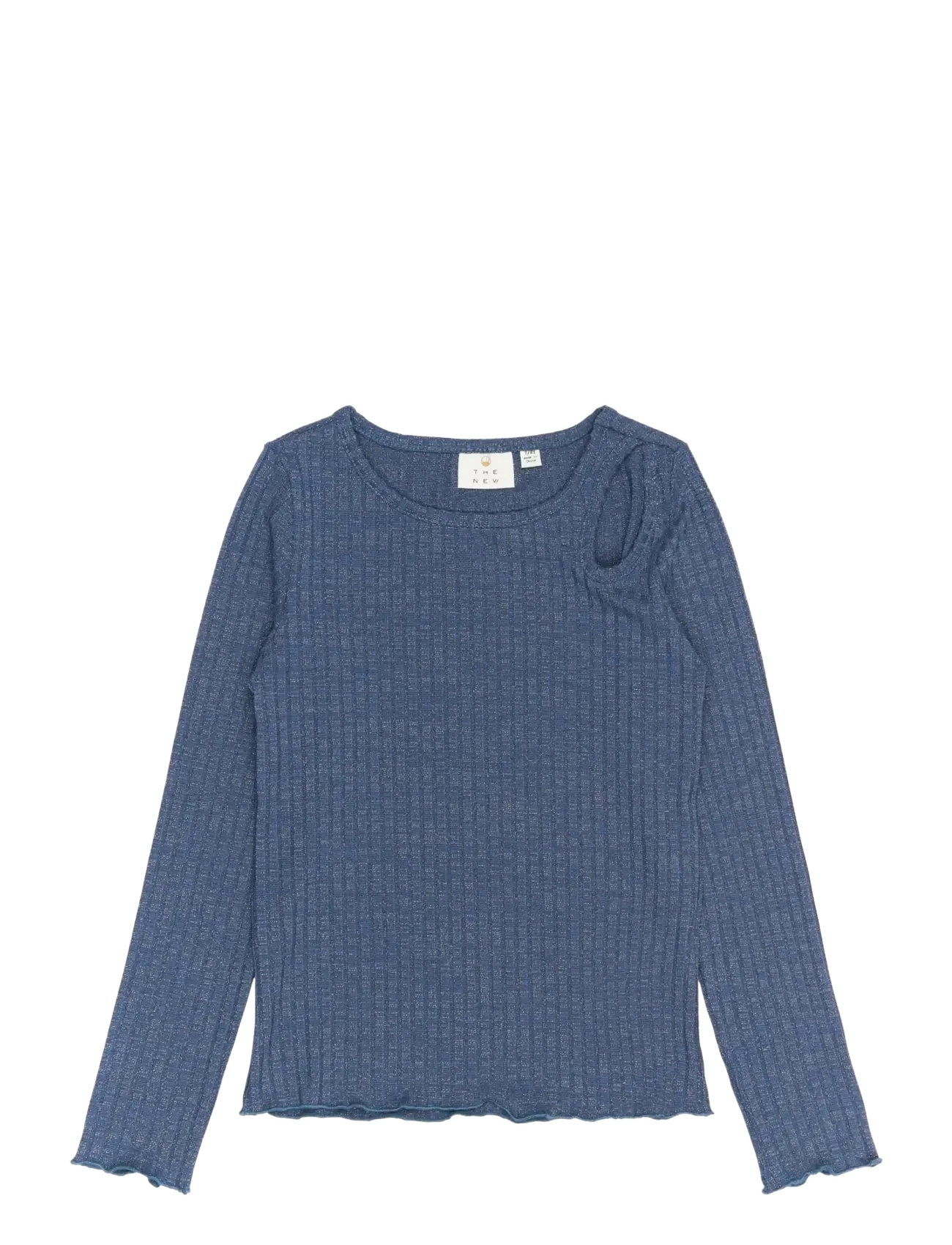 The New TNRina L_S Glitter Rib Tee - Today's super deals - NAVY BLAZER / blue