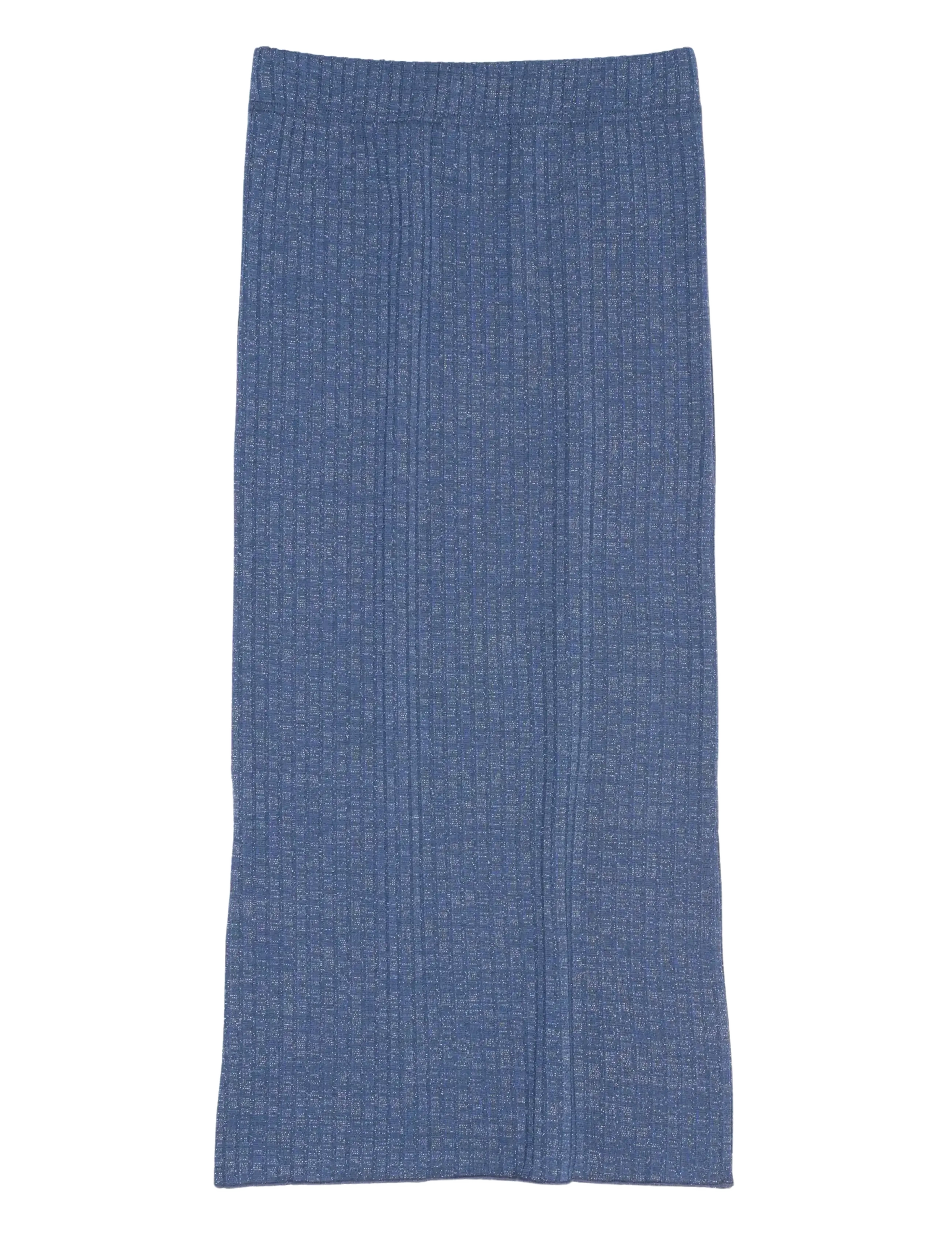 The New - TNRina Long Glitter Rib Skirt - navy blazer - 2