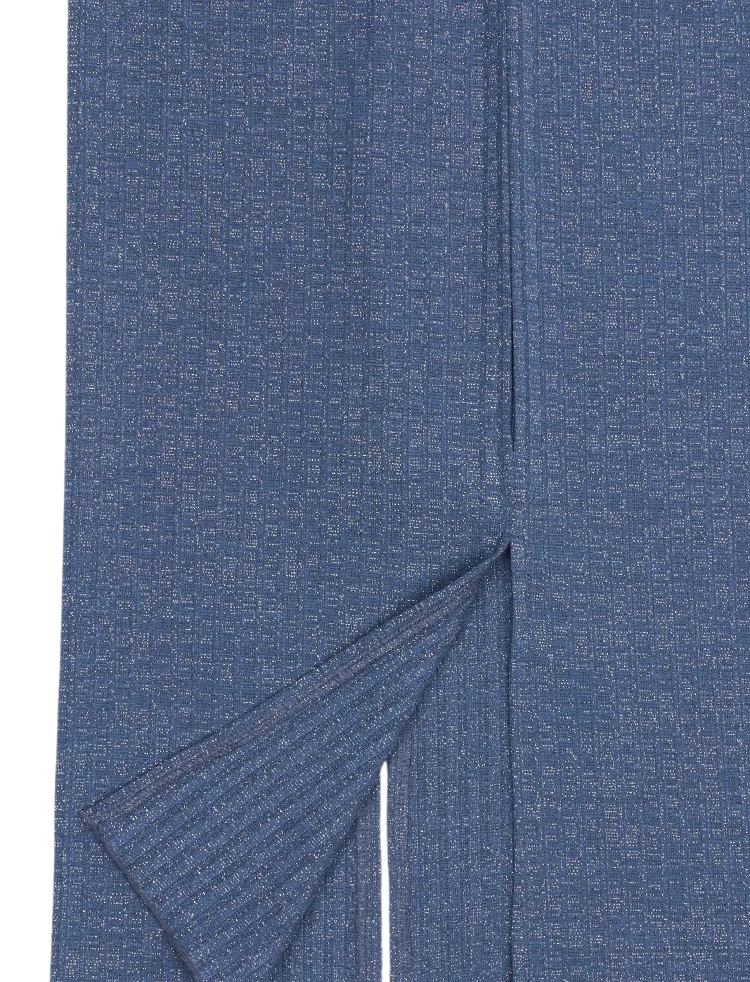 The New - TNRina Long Glitter Rib Skirt - navy blazer - 4
