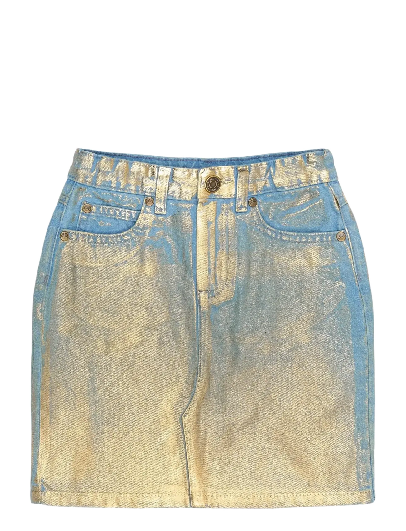 The New TNRosanna Denim Skirt - Clothing - LIGHT BLUE DENIM / gold