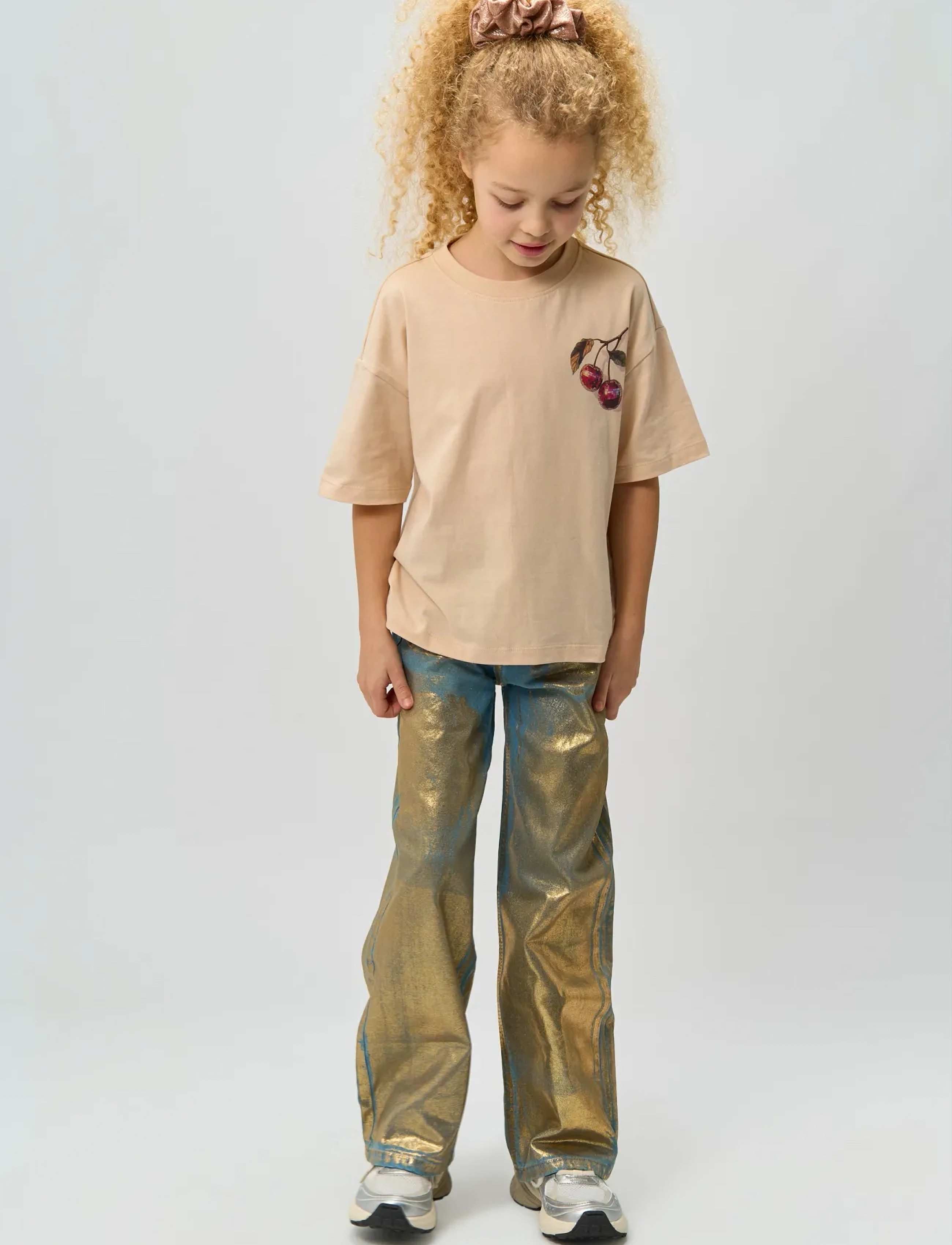 The New TNRosanna Wide Fit Jeans - Cargo pants - LIGHT BLUE DENIM / multi