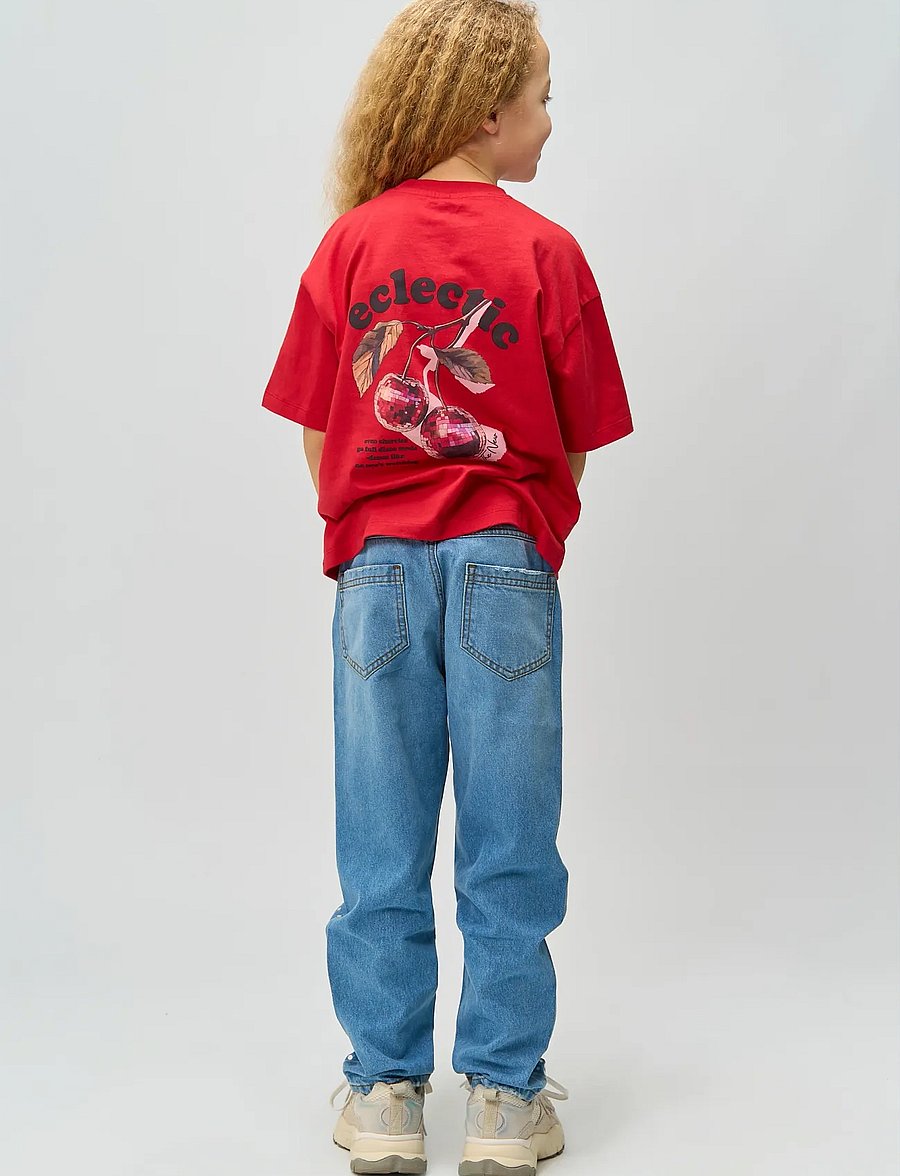 The New - TNRomina Mom Fit Jeans - tavalised teksad - light blue denim - 3