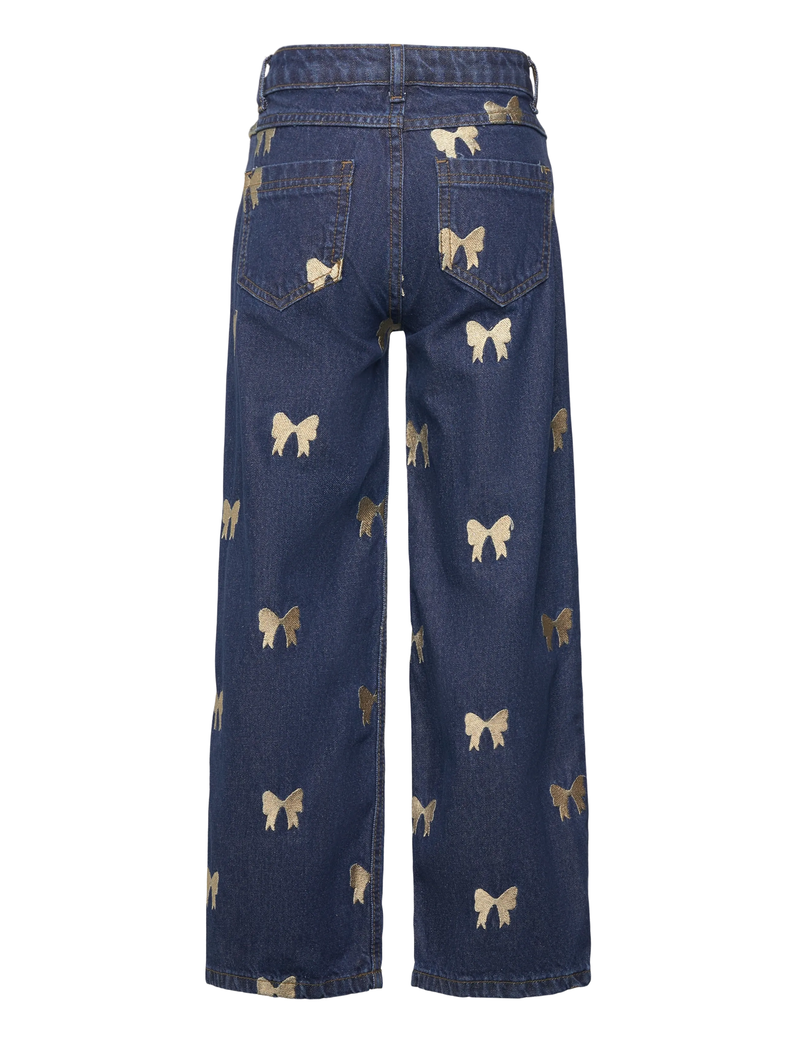 The New - TNRaquel Wide Jeans - medium blue denim aop - 2