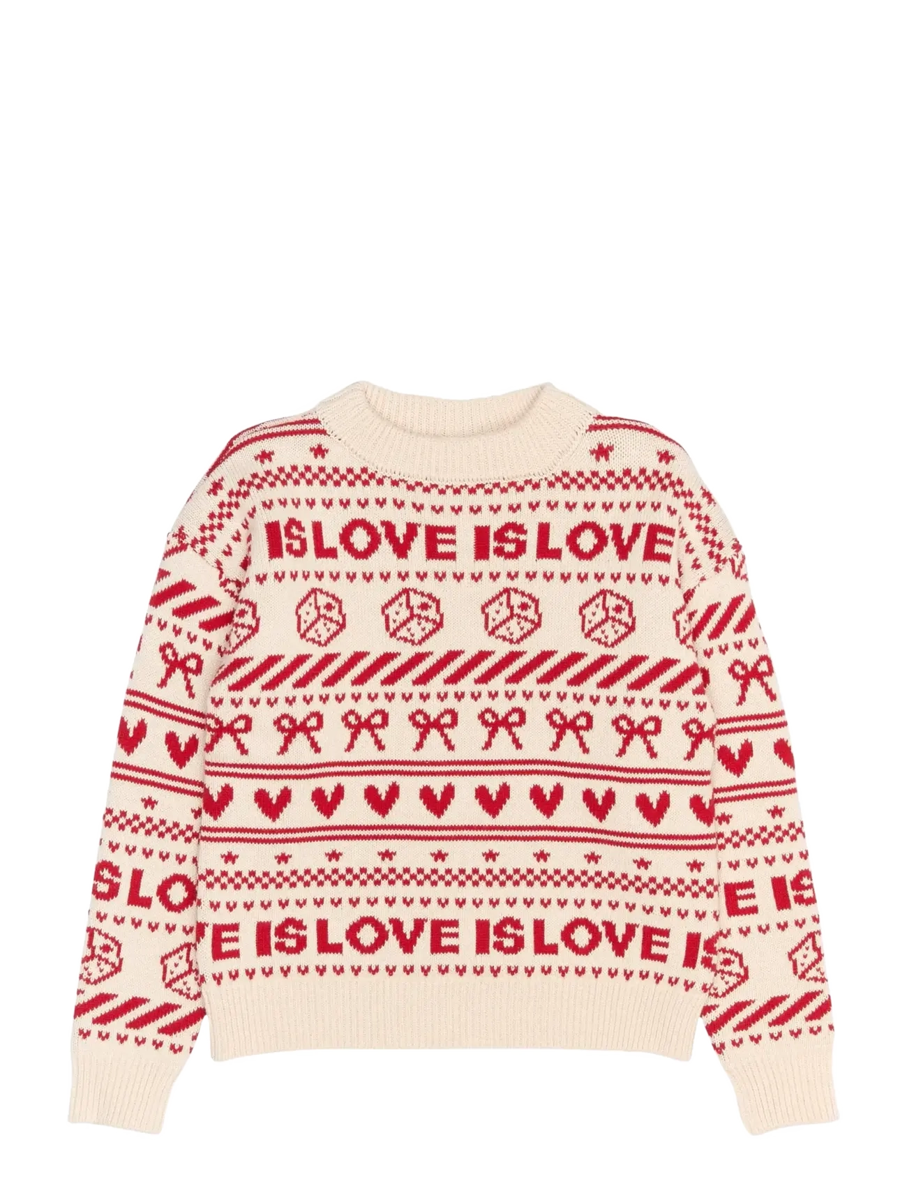 TNRaline Jacquard Pullover - GARDENIA AOP