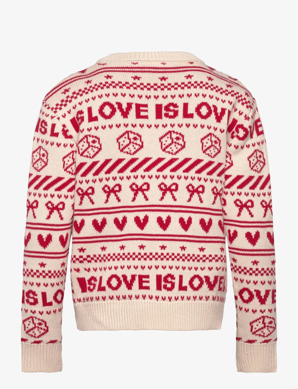 The New - TNRaline Jacquard Pullover - džemprid - gardenia aop - 1