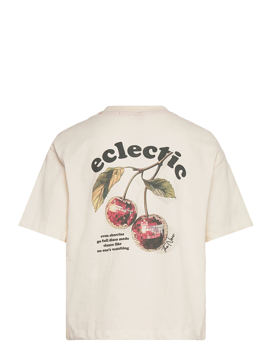 The New - TNRita OS S_S Tee - t-shirts à manches courtes - gardenia - 1