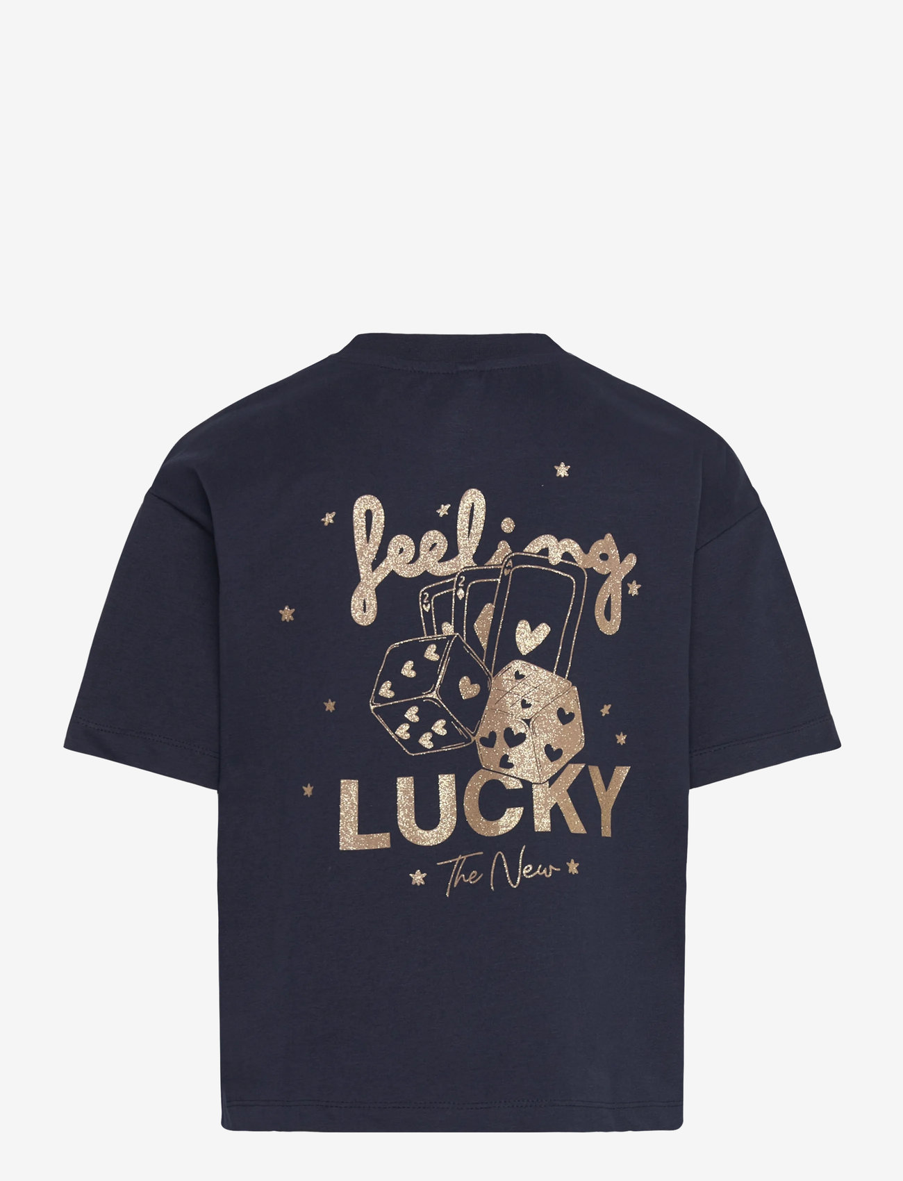 The New - TNRuthie OS S_S Tee - kortærmede t-shirts - navy blazer - 1