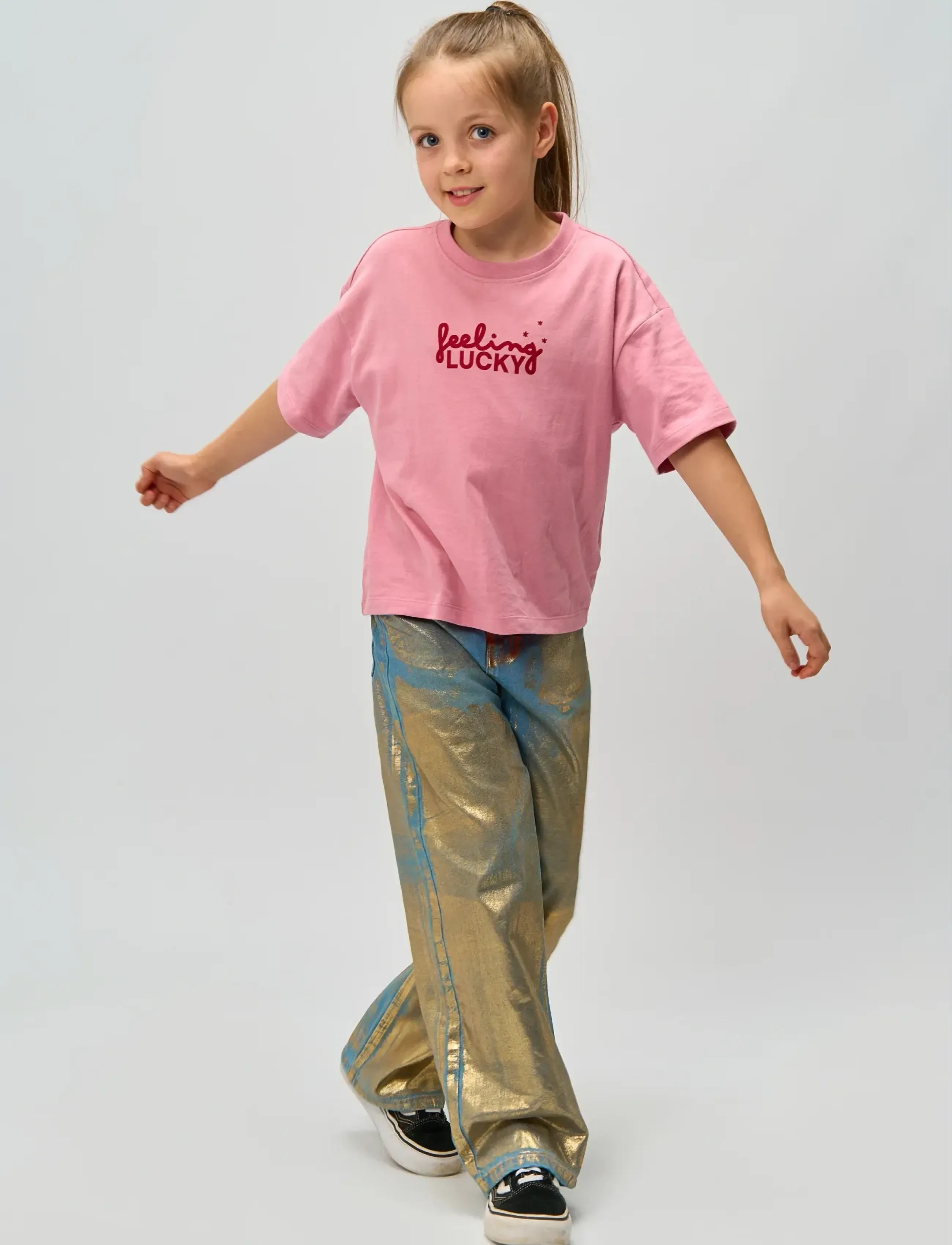 The New TNRuthie OS S_S Tee - Toppar & T-shirts - POLIGNAC / pink/rose