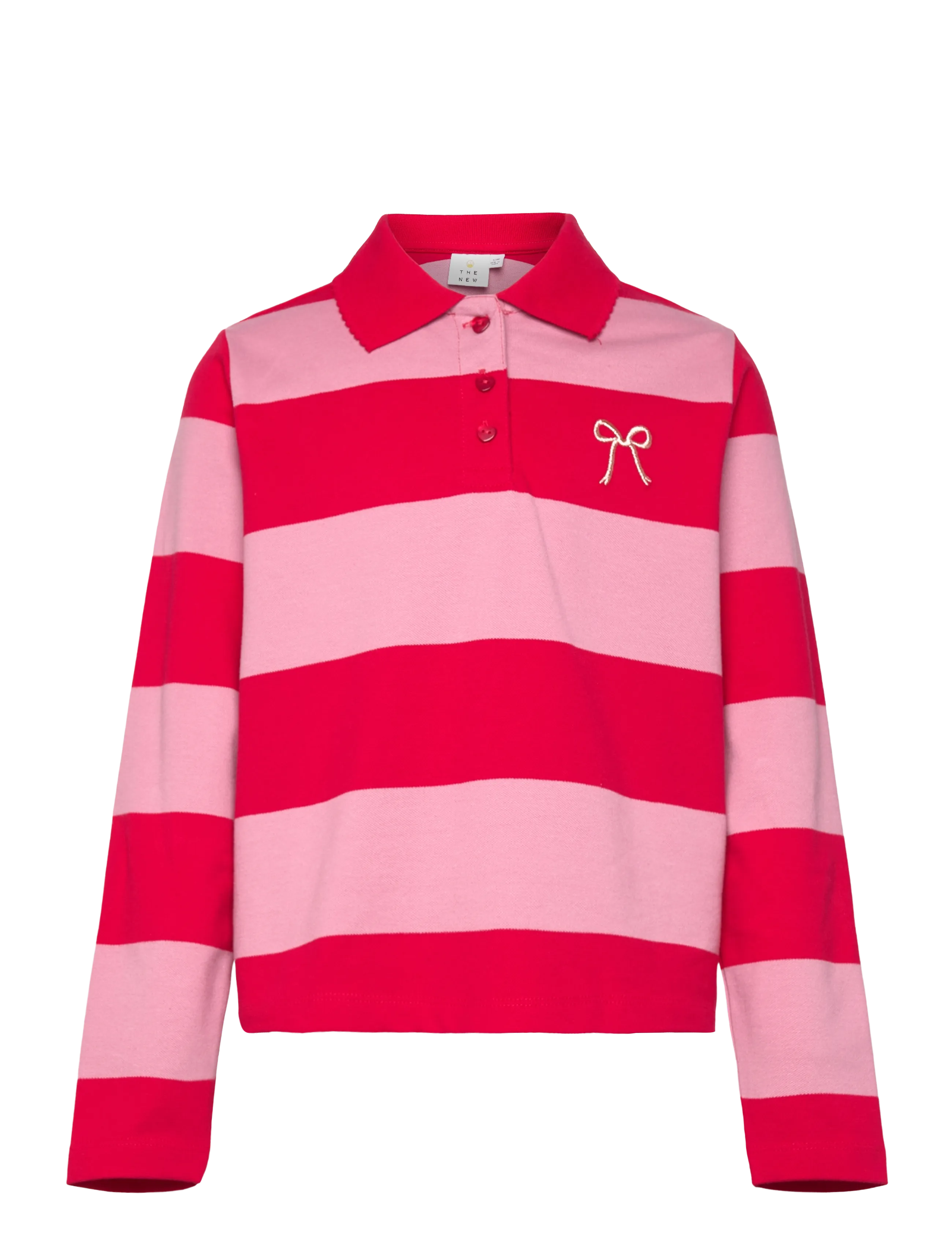 The New - TNRook L_S Pique Polo - ski patrol striped - 1