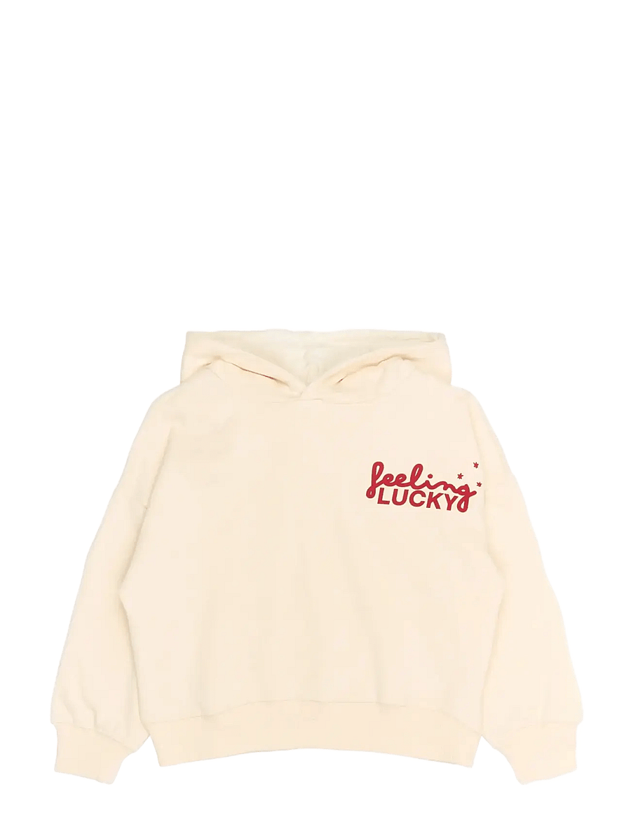 The New - TNRowe OS Hoodie - gardenia aop - 1