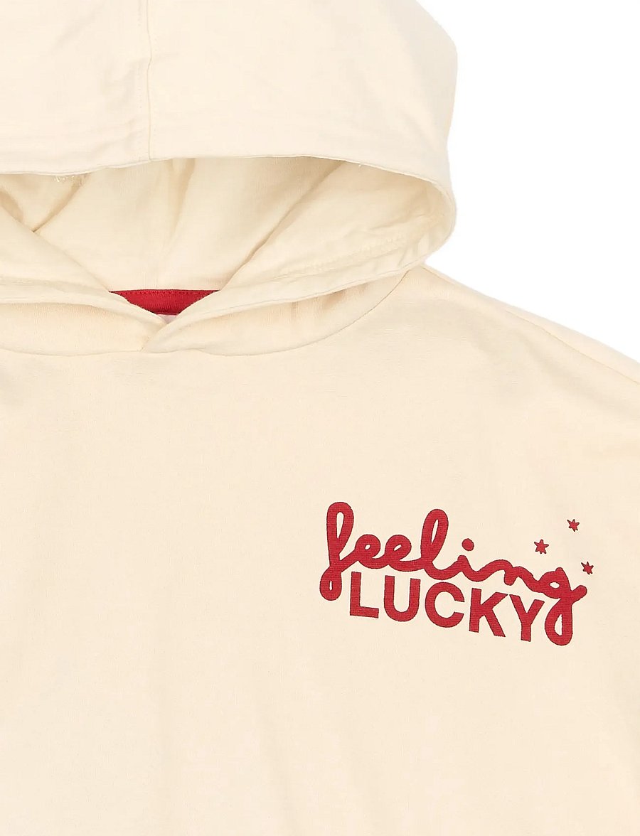 The New - TNRowe OS Hoodie - gardenia aop - 4