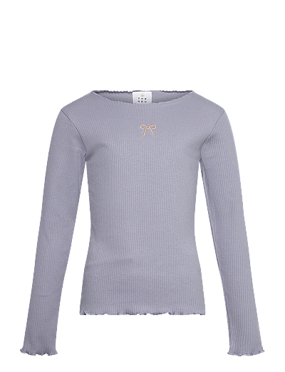 The New TNRya L_S Rib Tee - Long-sleeved t-shirts - TEMPEST / grey