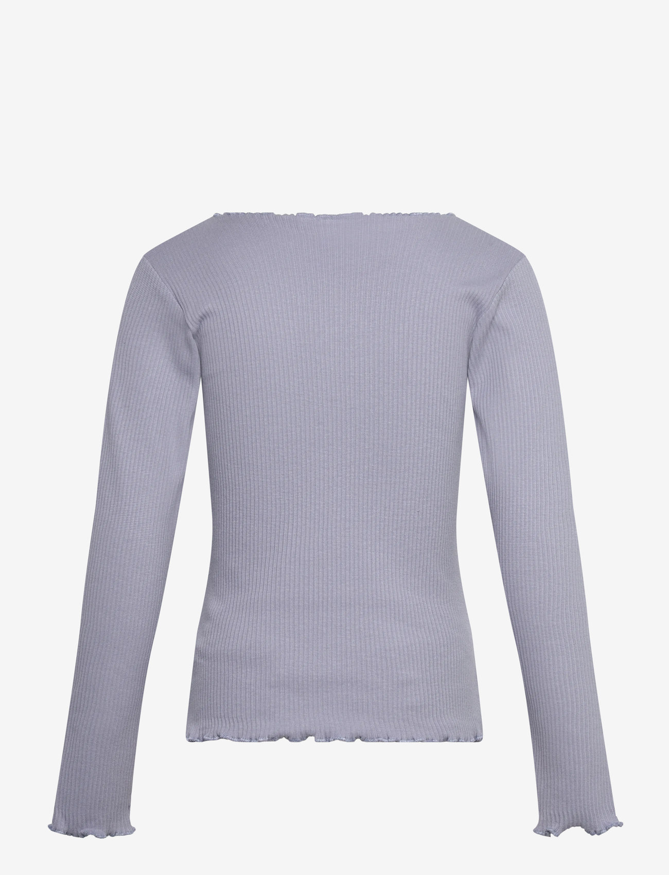 The New - TNRya L_S Rib Tee - langærmede t-shirts - tempest - 2