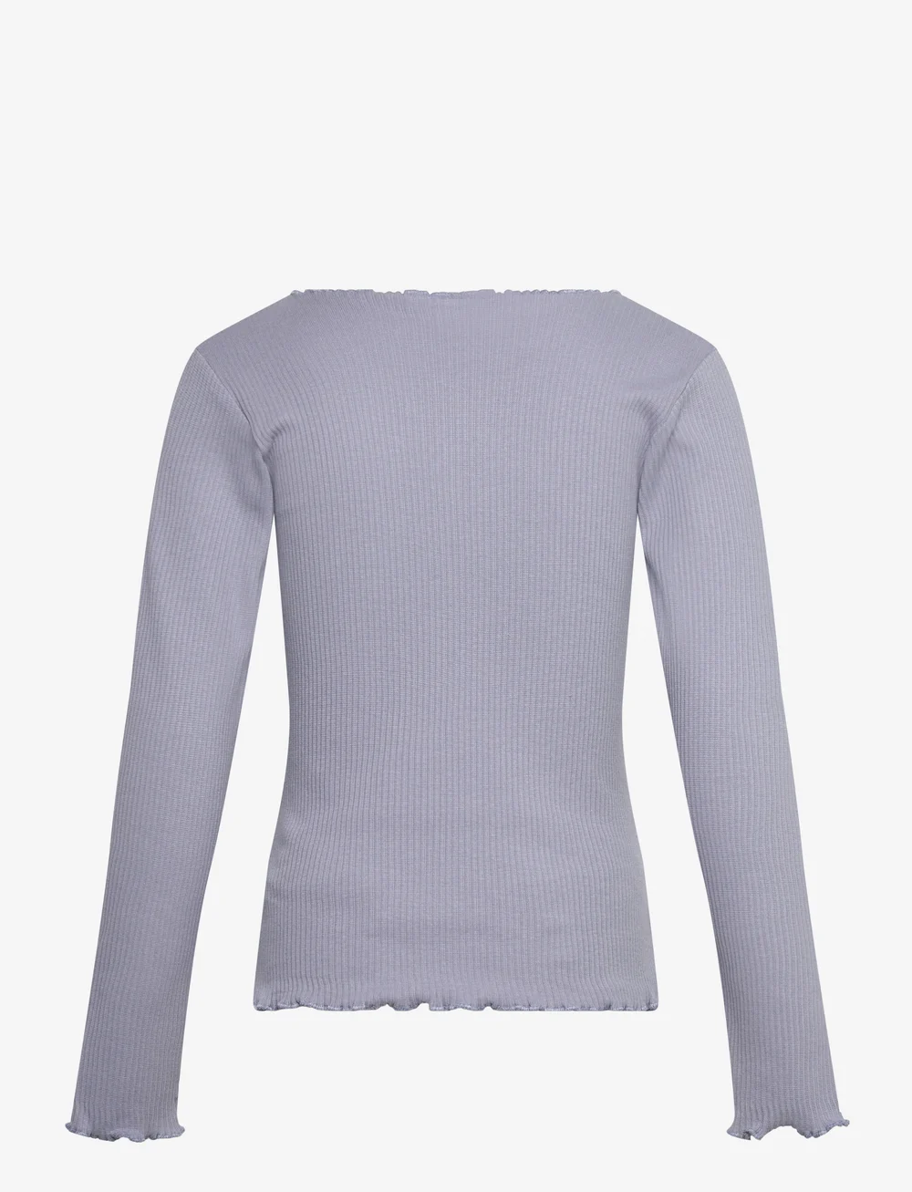 The New - TNRya L_S Rib Tee - langærmede t-shirts - tempest - 1