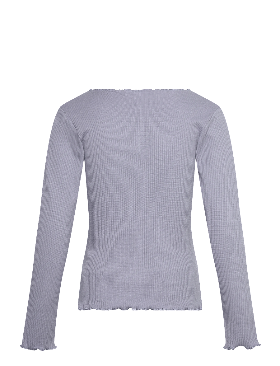 The New - TNRya L_S Rib Tee - tempest - 2
