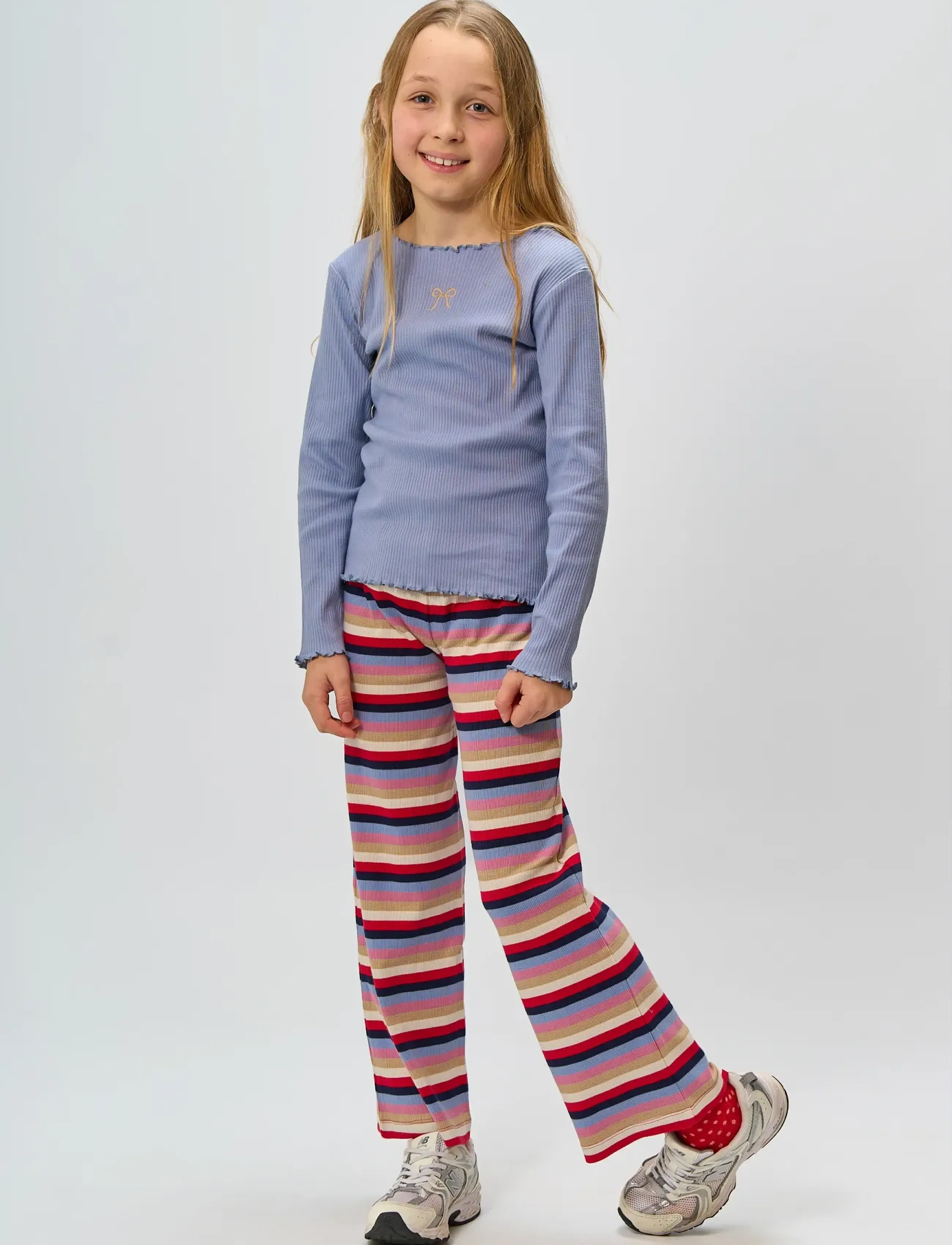 The New TNRya L_S Rib Tee - T-shirts - TEMPEST / grey