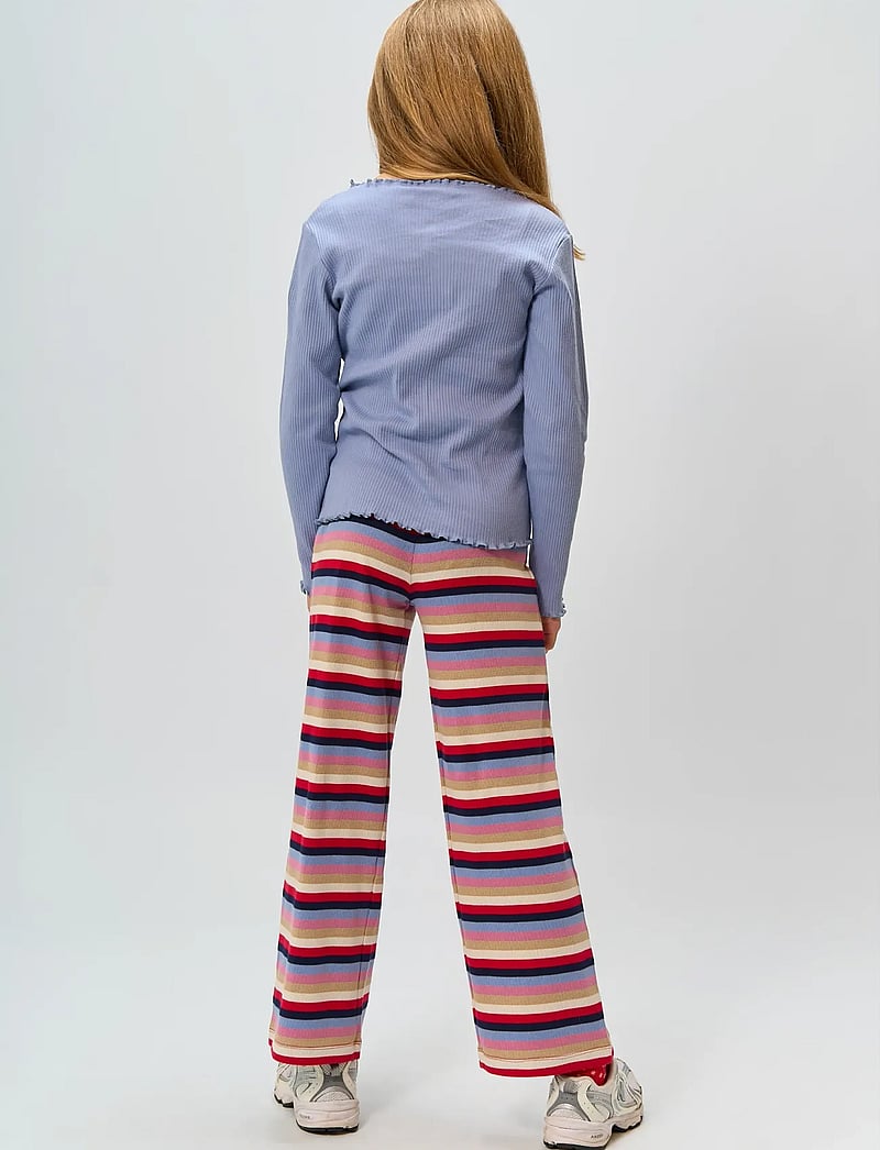 The New - TNRya L_S Rib Tee - langærmede t-shirts - tempest - 3