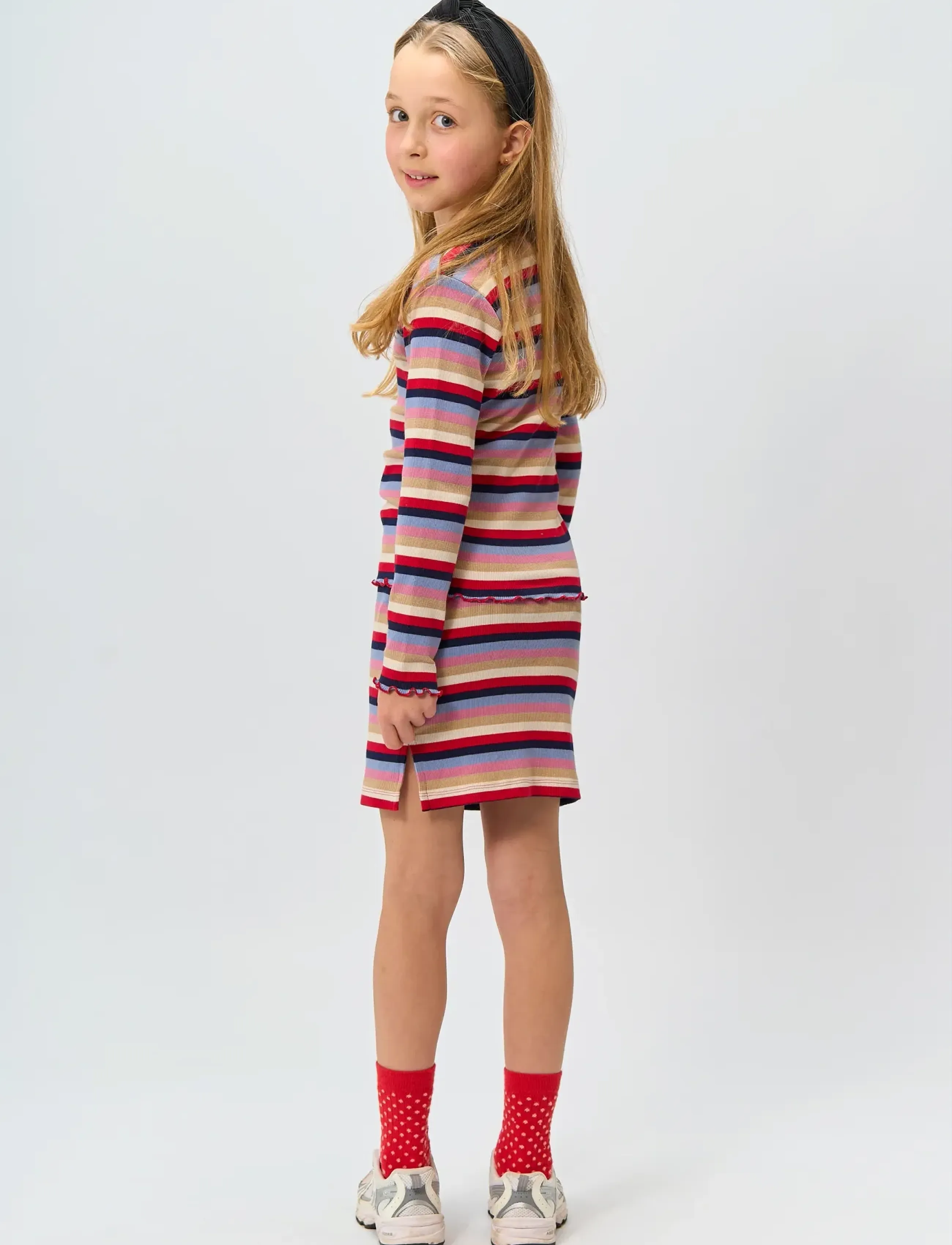 The New - TNRosie L_S Rib Tee - multi striped - 3
