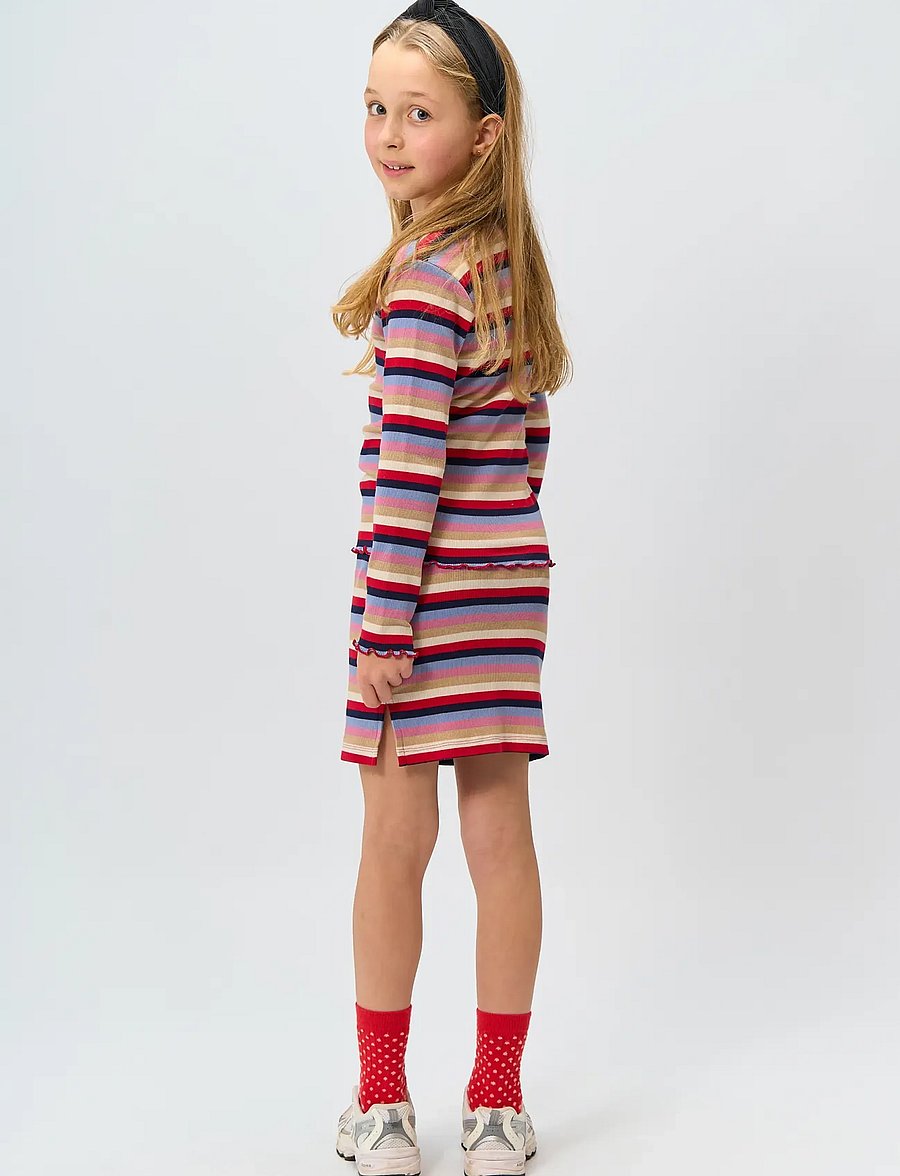 The New - TNRosie Rib Skirt - kurze röcke - multi striped - 4