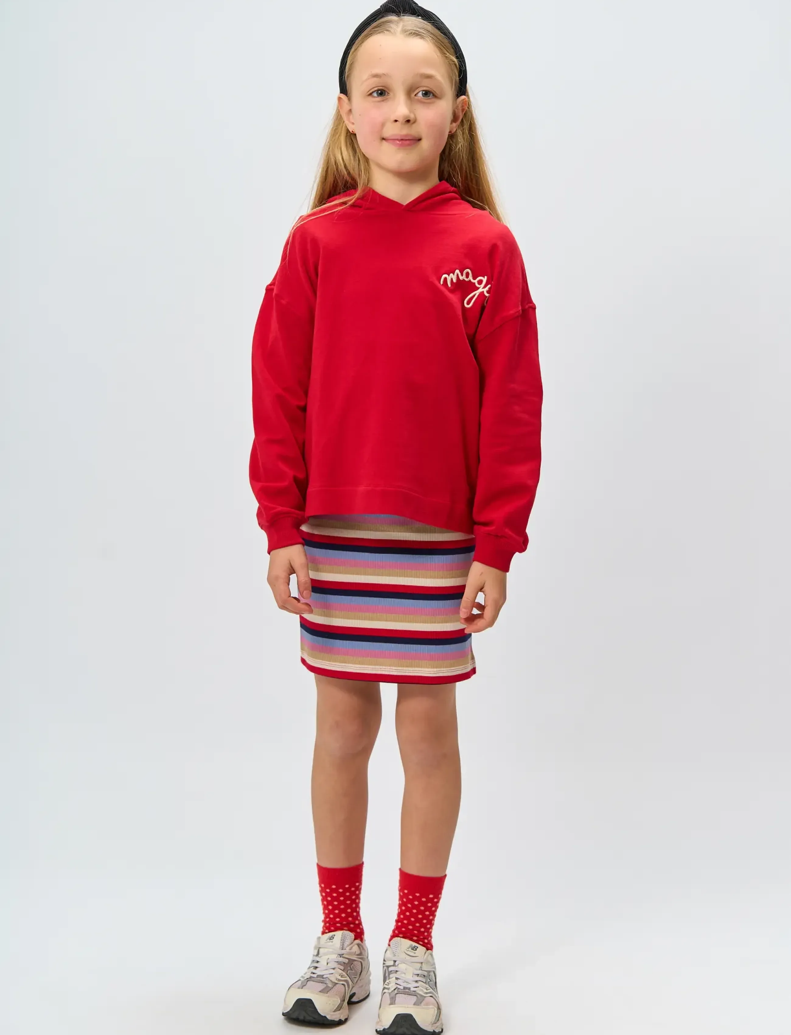 The New - TNRosie Rib Skirt - kurze röcke - multi striped - 5
